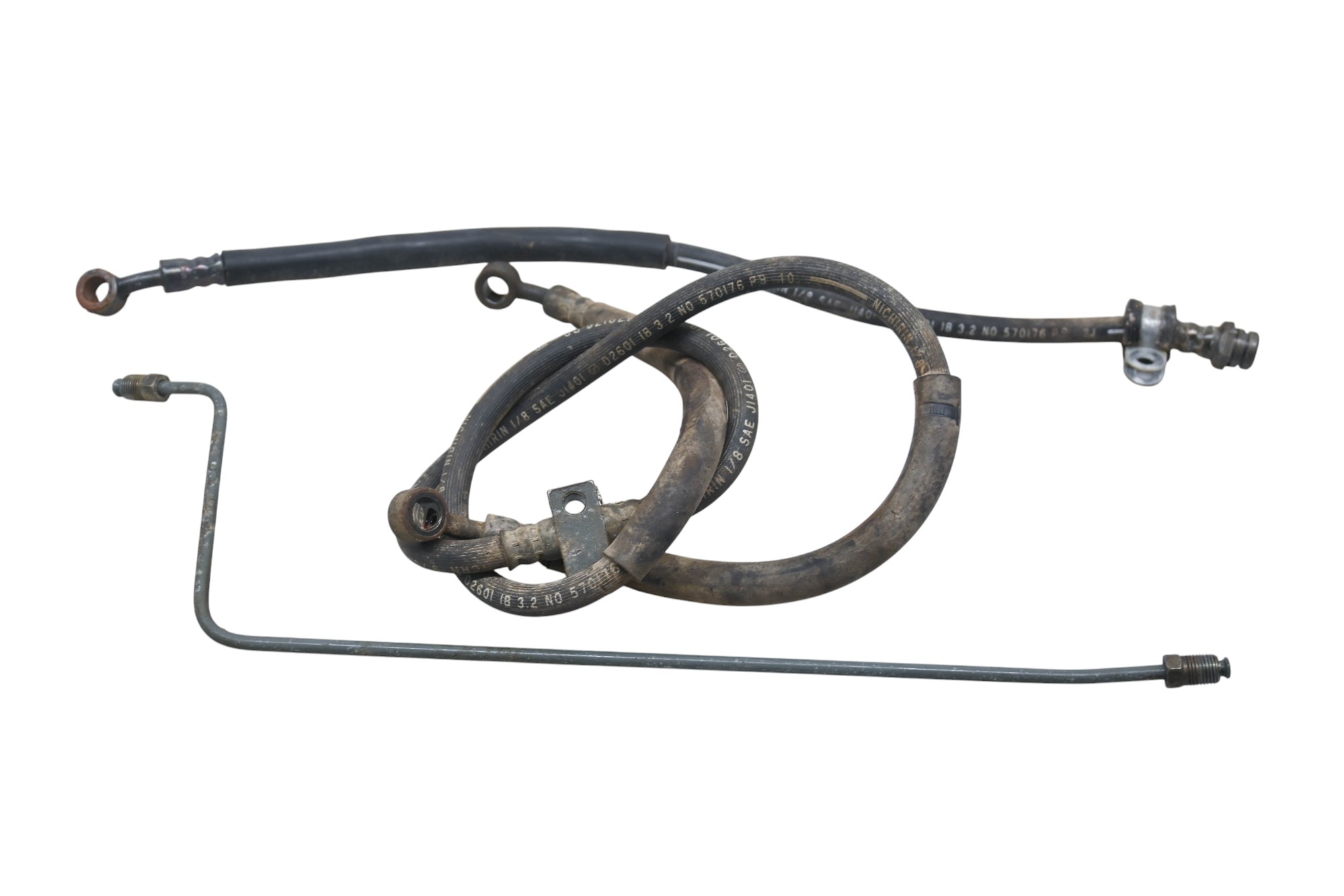 03 Can-Am Rally 175 200 2x4 Front Brake Lines Bombardier