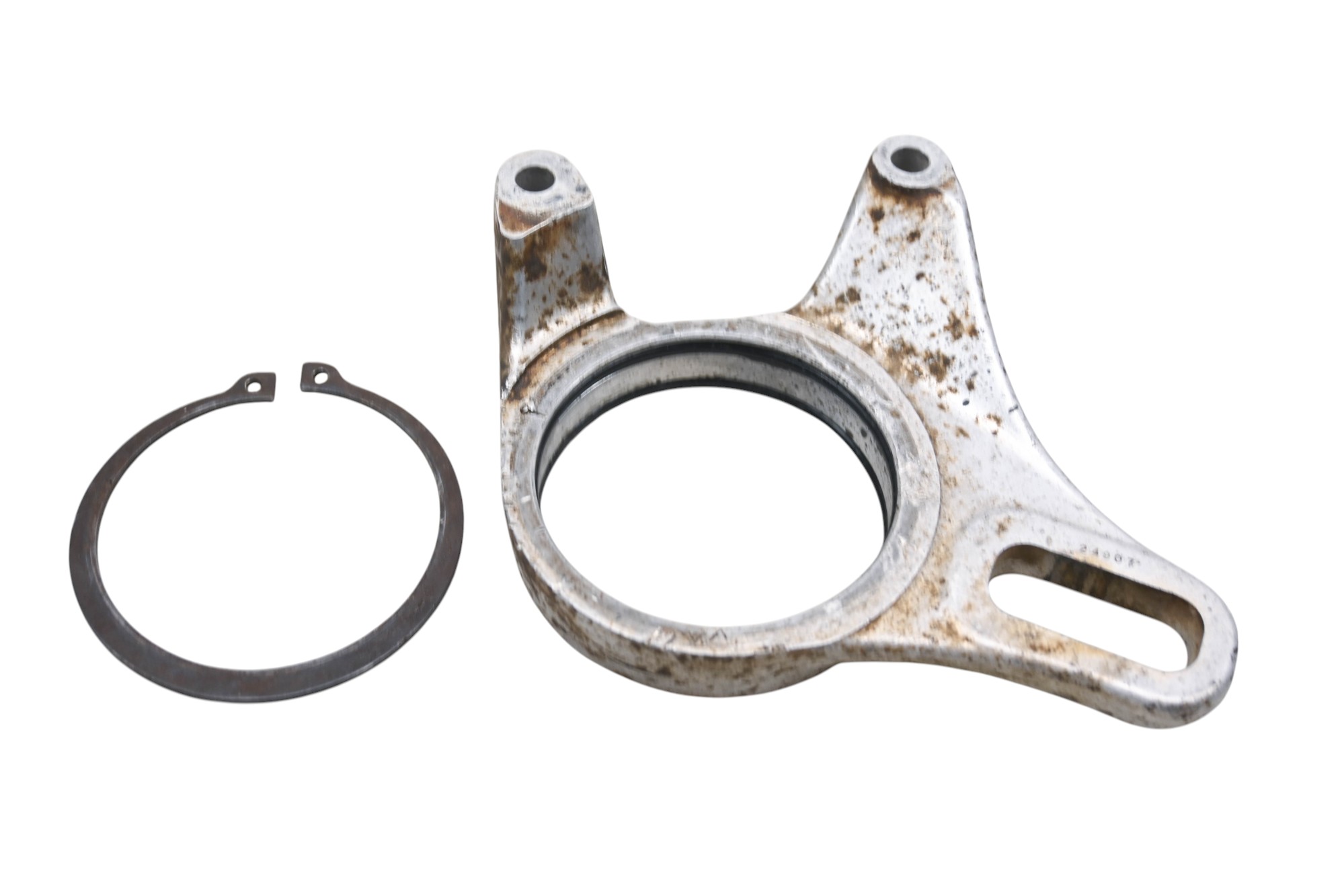 08 Kawasaki KFX450R Rear Brake Caliper Mounting Bracket