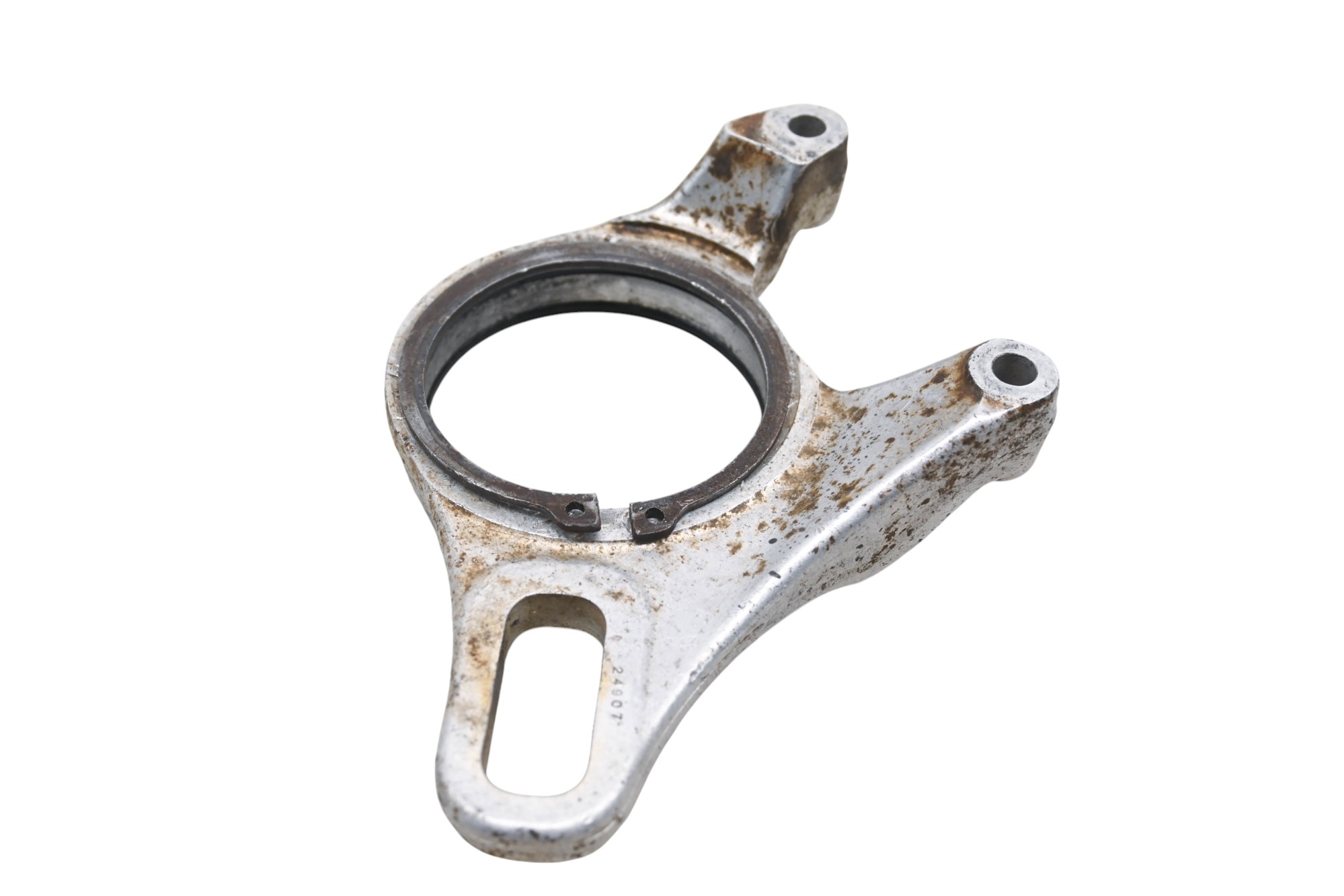 08 Kawasaki KFX450R Rear Brake Caliper Mounting Bracket