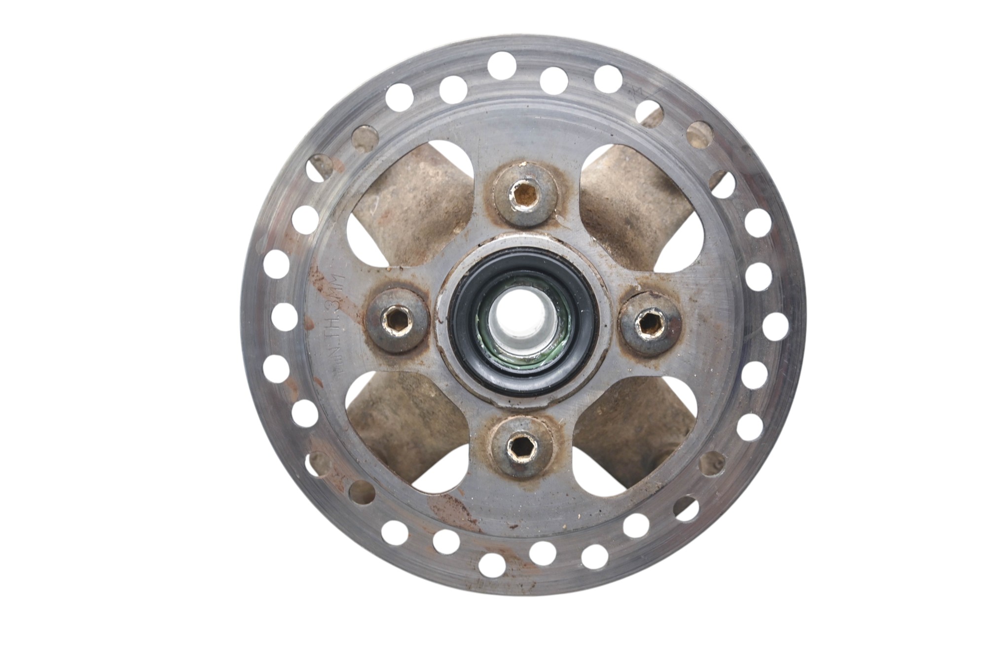 08 Kawasaki KFX450R Front Wheel Hub & Rotor Left Or Right