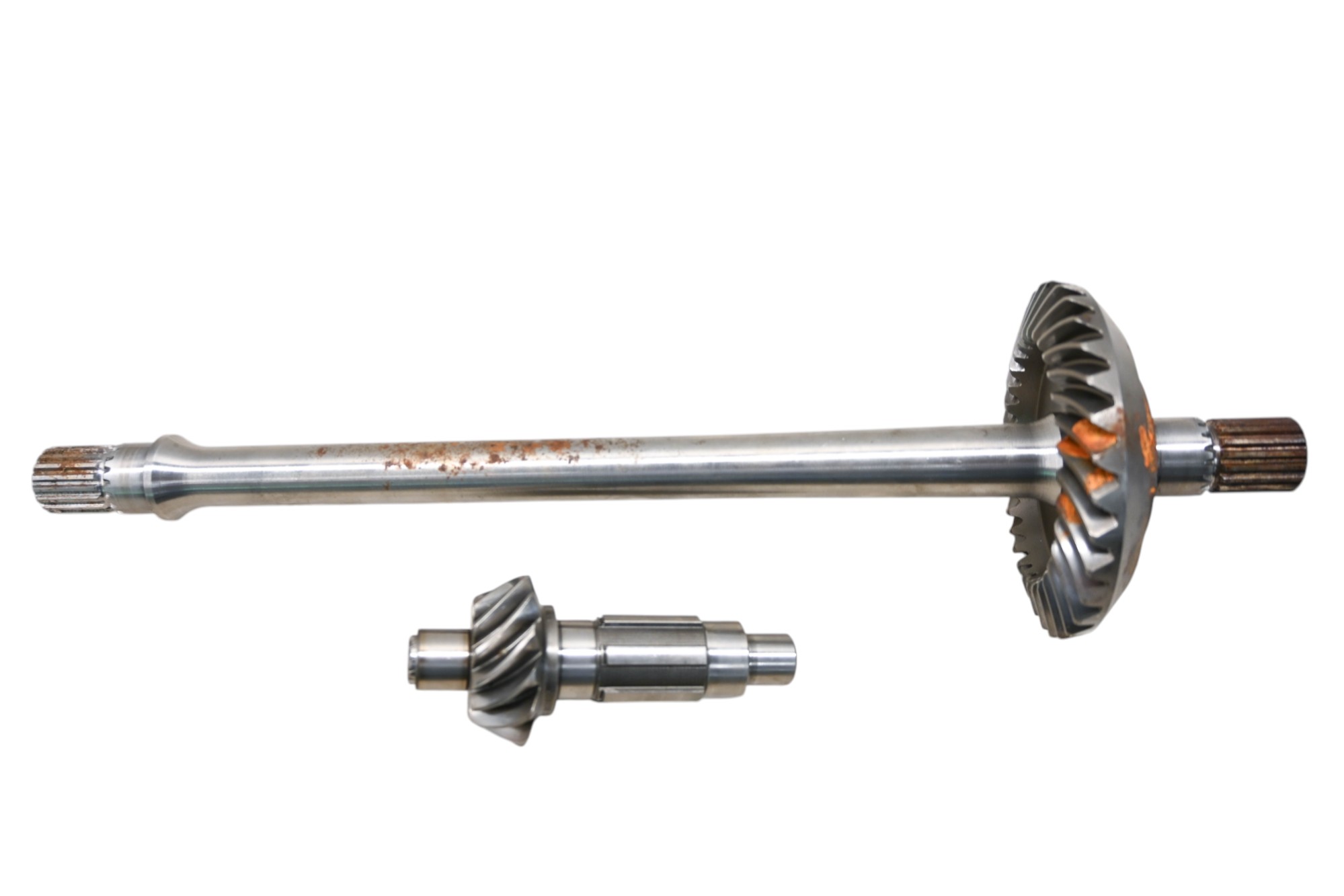 04 Can-Am Quest 650 4x4 Transmission Bevel Gears Output Shaft Bombardier