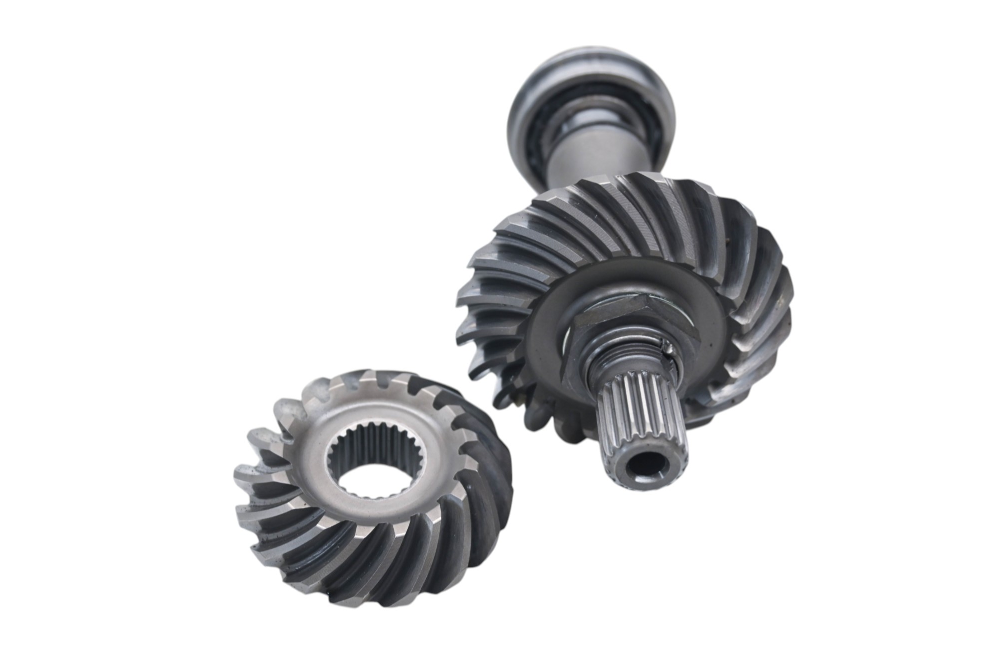 08 Arctic Cat 366 4x4 Transmission Bevel Gears Output Shaft