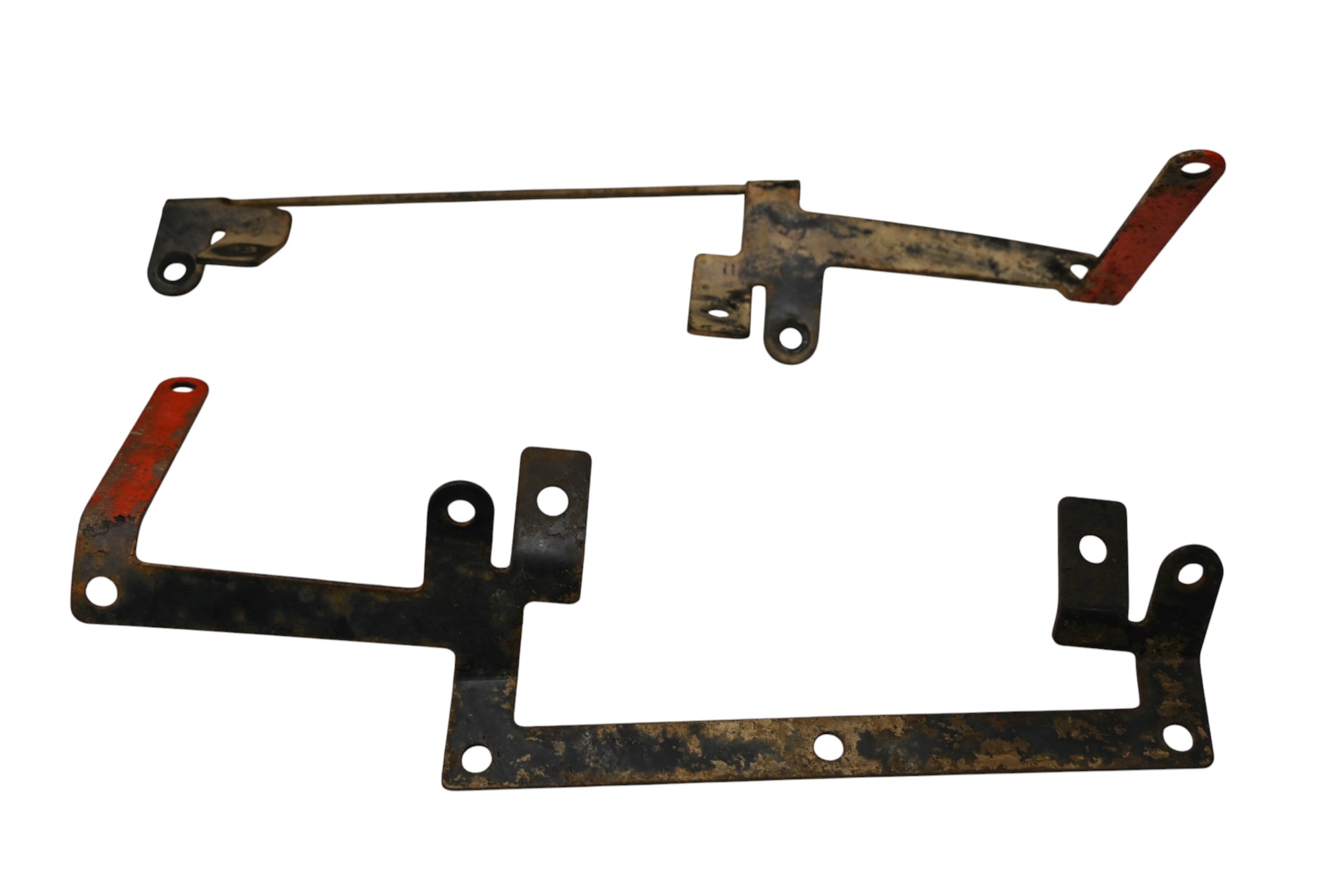 08 Kawasaki Teryx 750 LE Rear Mud Guard Left & Right Brackets Mounts KRF750