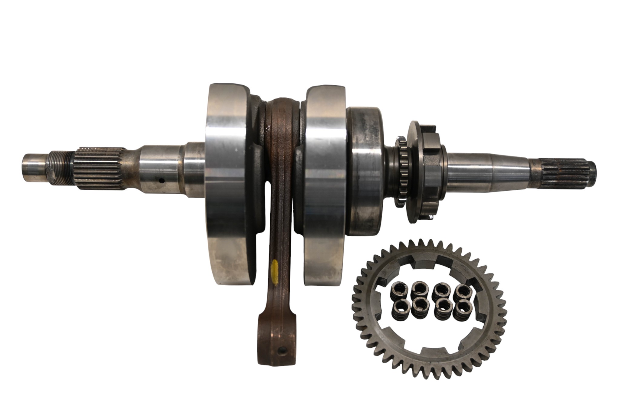 02 Yamaha Grizzly 660 4x4 Crankshaft Crank Shaft & Connecting Rod YFM660F