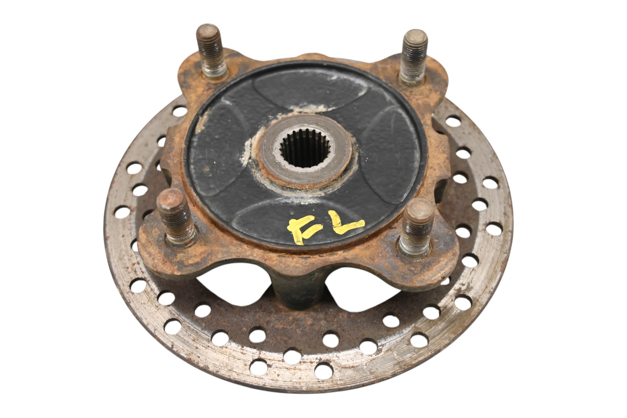 08 Kawasaki Teryx 750 LE Front Wheel Hub & Rotor Left Or Right KRF750