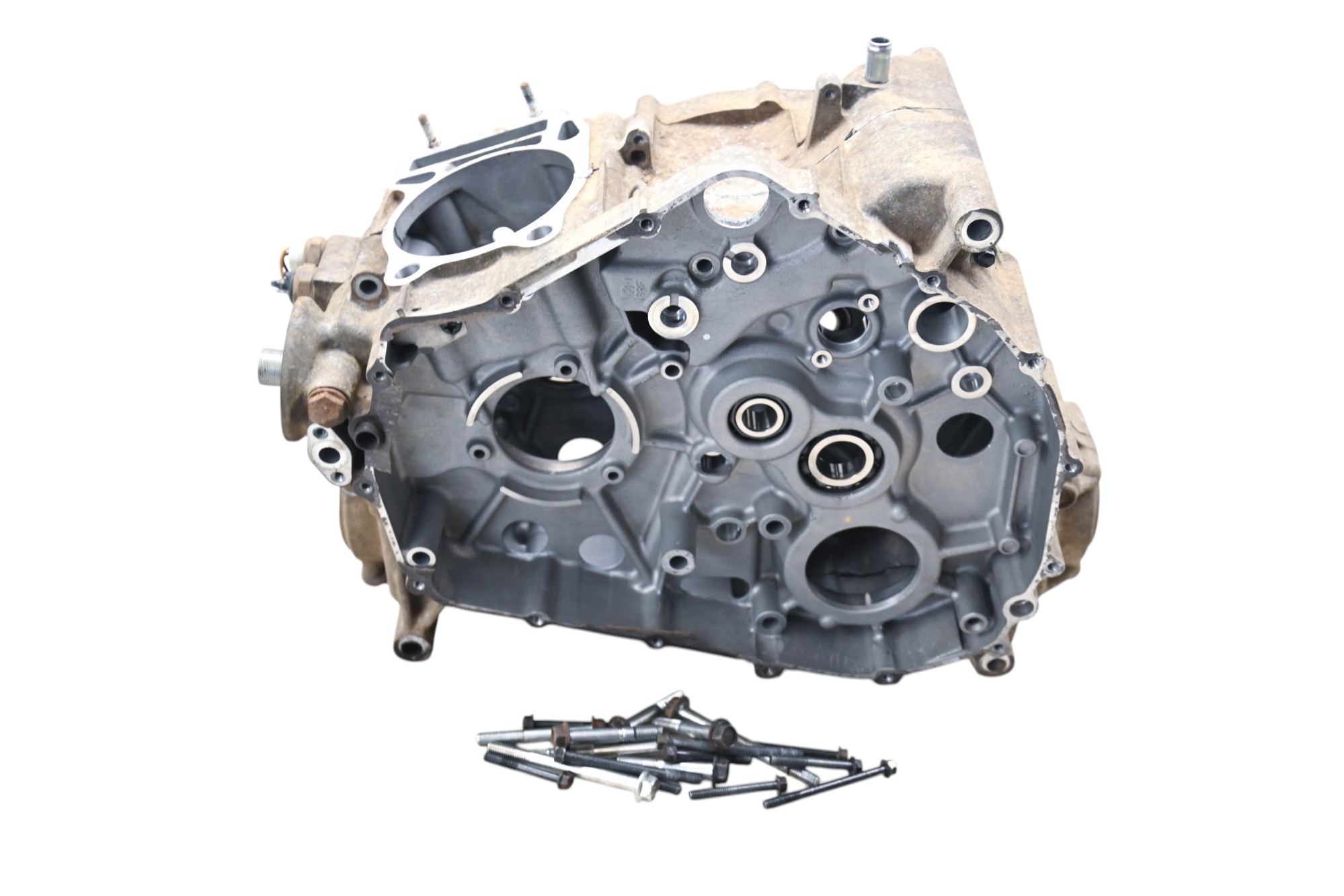 08 Suzuki King Quad 400 4x4 Crankcase Center Crank Case LTF400F