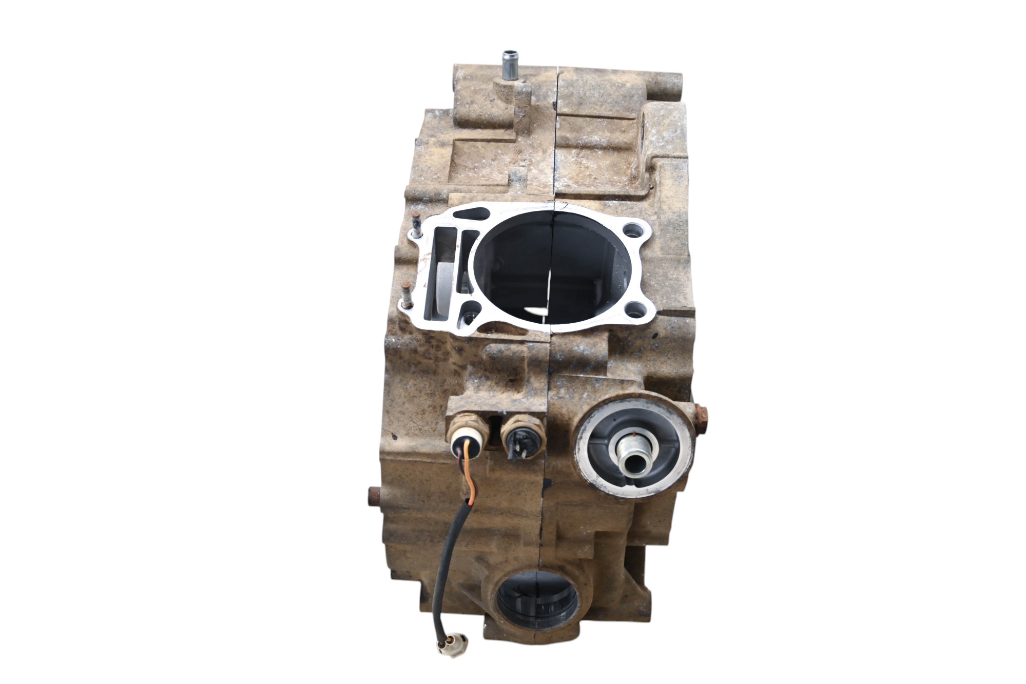 08 Suzuki King Quad 400 4x4 Crankcase Center Crank Case LTF400F