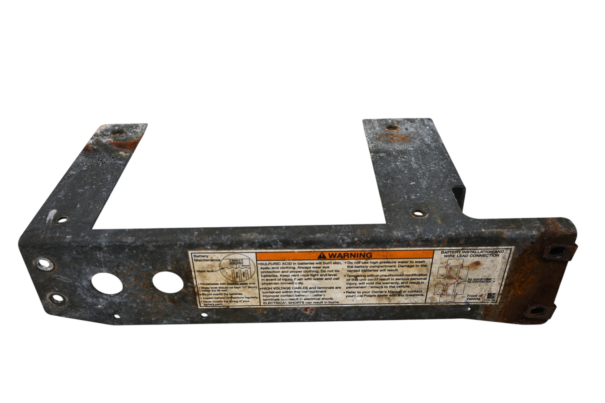 11 Polaris Ranger EV LSV Programmed Controller Bracket Mount