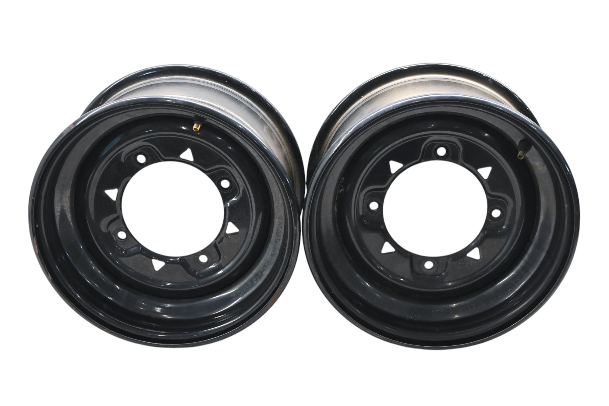 11 Polaris Ranger EV LSV Front Or Rear Wheels Rims 4/156 12X6