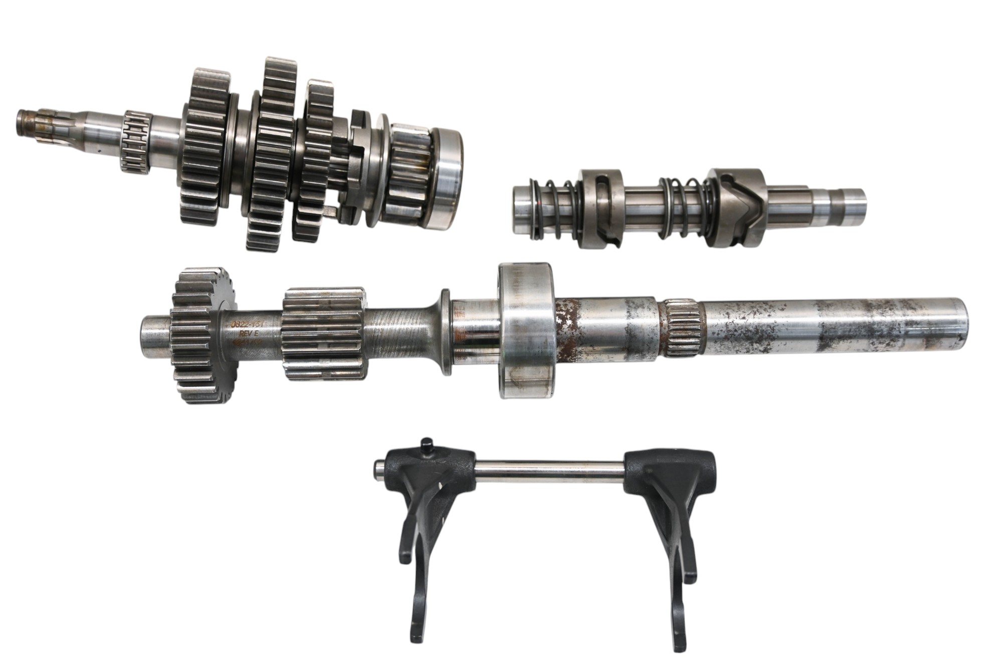 14 Arctic Cat Wildcat 1000 Transmission Shift Forks & Drum