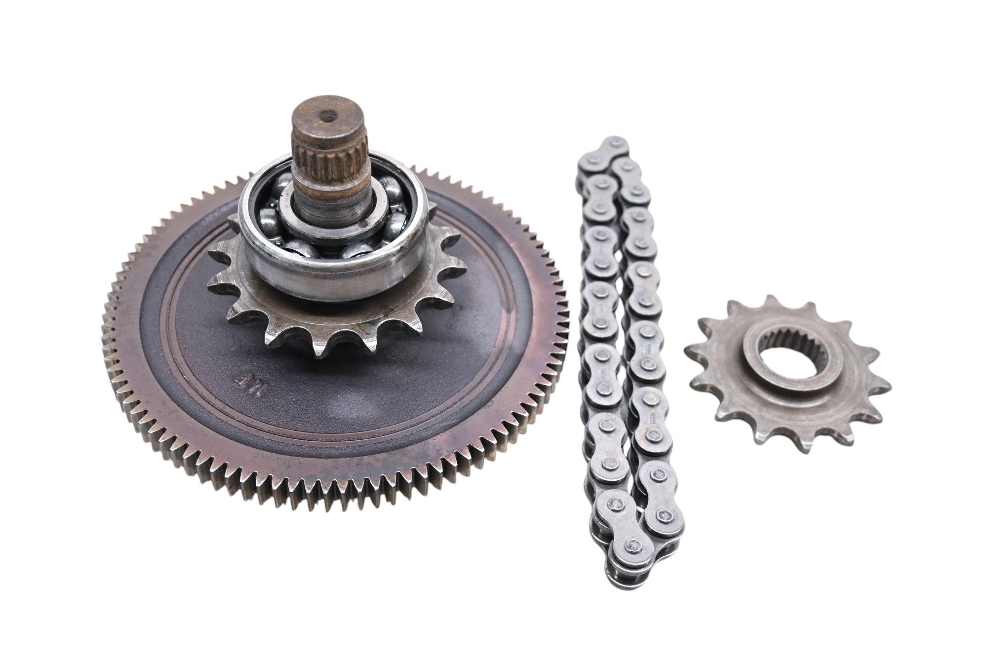 00 Polaris Scrambler 500 4x4 Transmission Shaft Chain & Gears