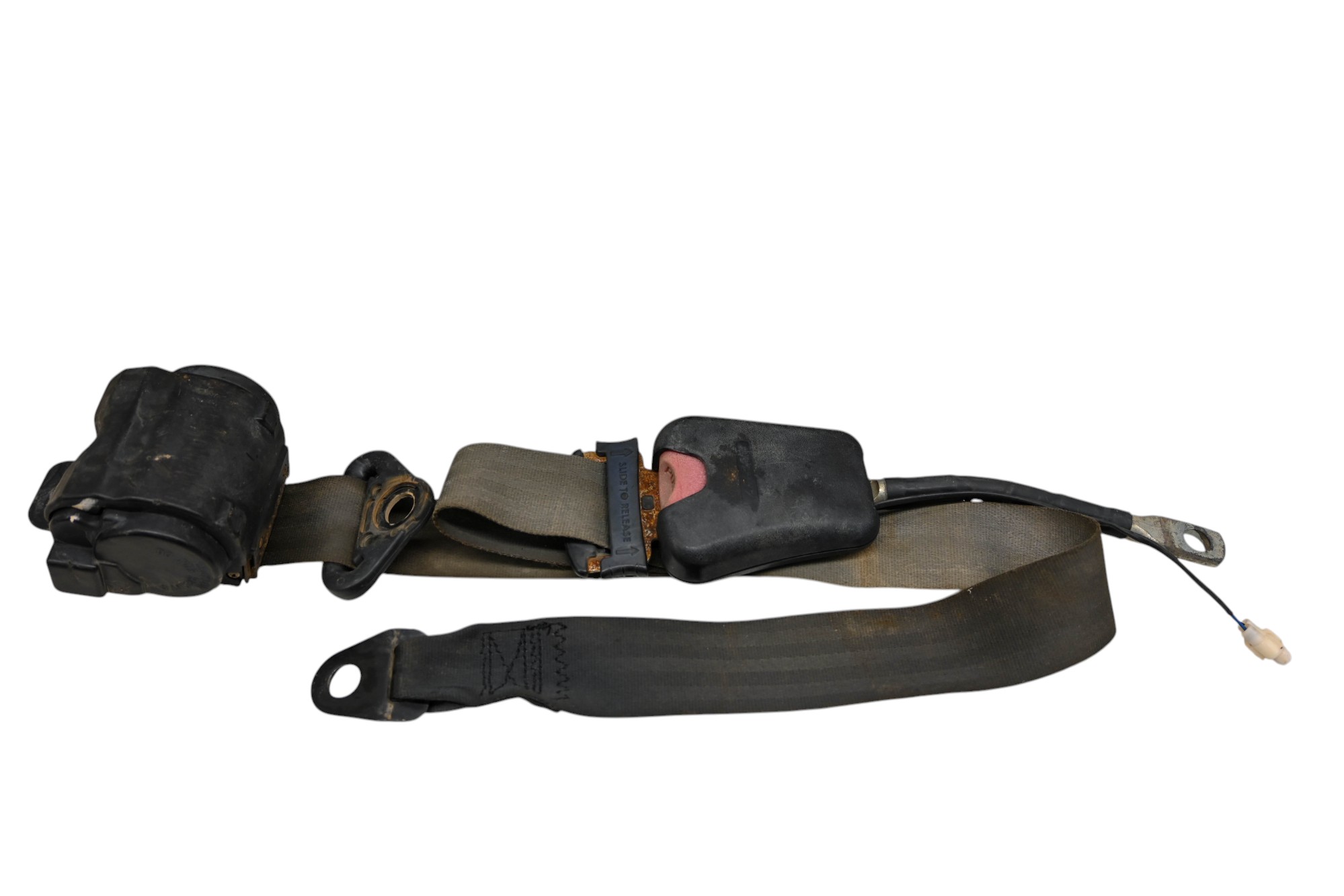 19 Kawasaki Mule PRO-DXT EPS 4x4 Front Drivers Side Seat Belt Assembly KAF1000