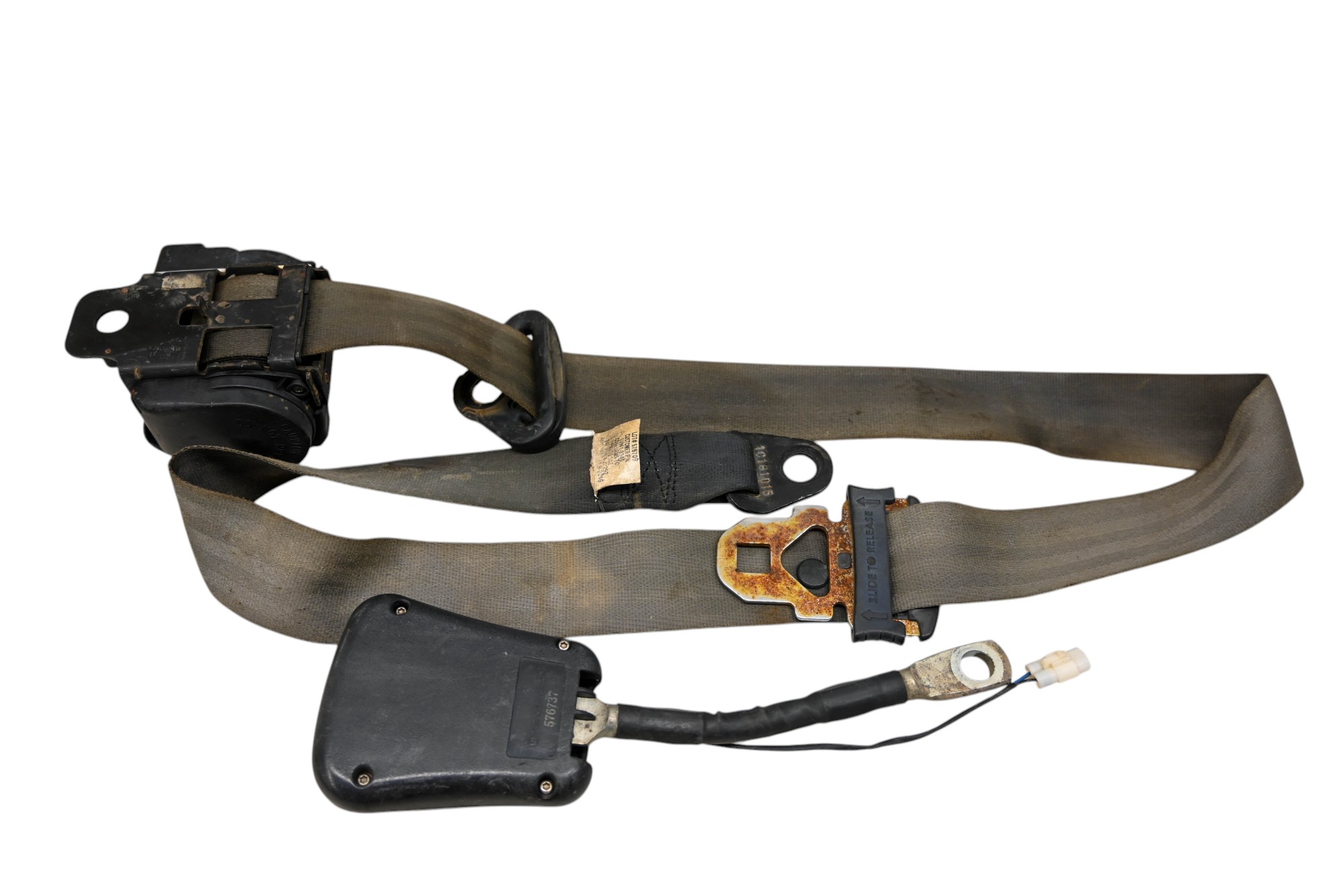 19 Kawasaki Mule PRO-DXT EPS 4x4 Front Drivers Side Seat Belt Assembly KAF1000