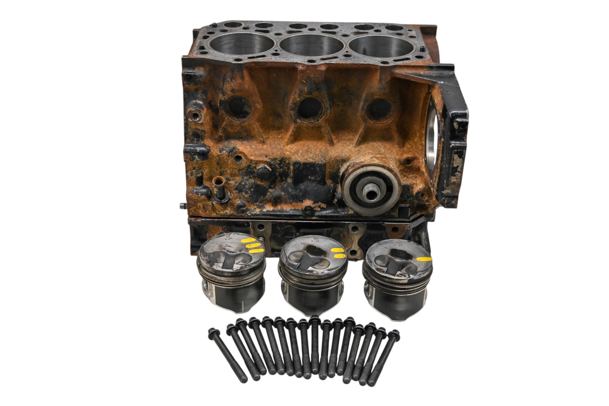 19 Kawasaki Mule PRO-DXT EPS 4x4 Crankcase Center Crank Case & Cylinders KAF1000