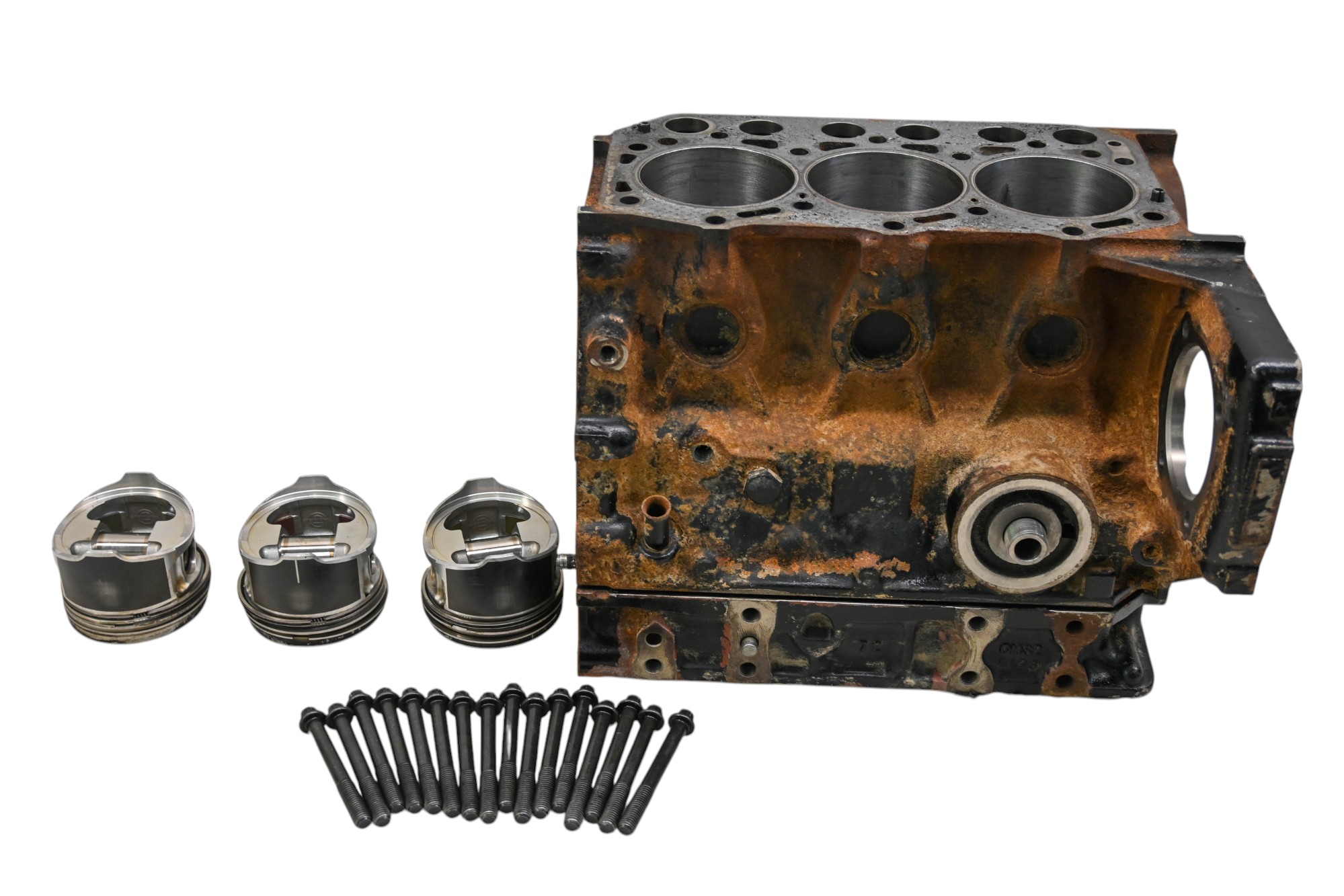 19 Kawasaki Mule PRO-DXT EPS 4x4 Crankcase Center Crank Case & Cylinders KAF1000