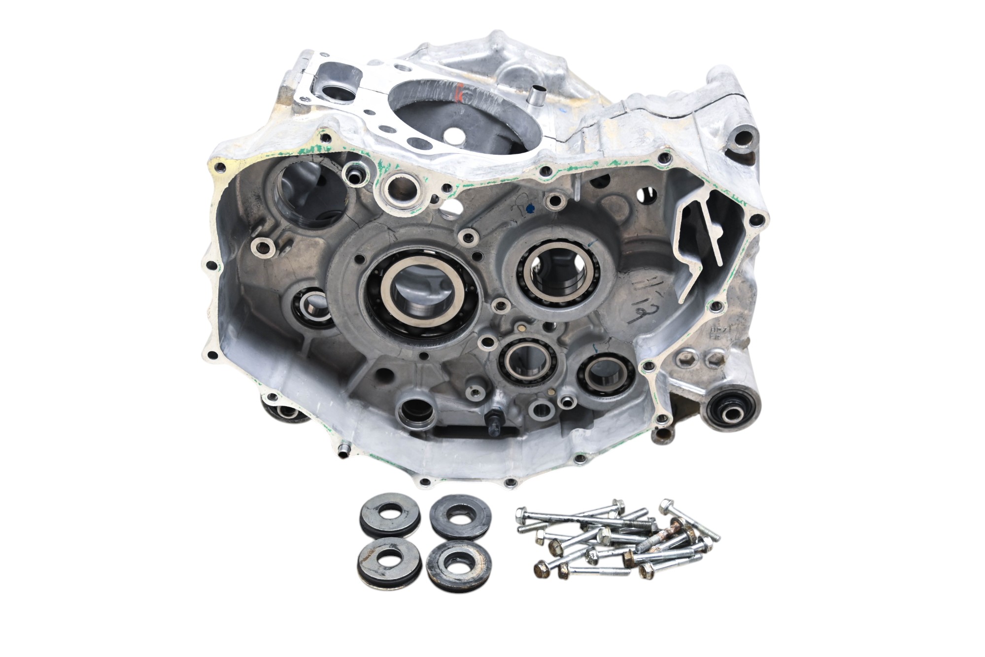 15 Honda Rancher 420 4x4 Auto Crankcase Center Crank Case TRX420FA