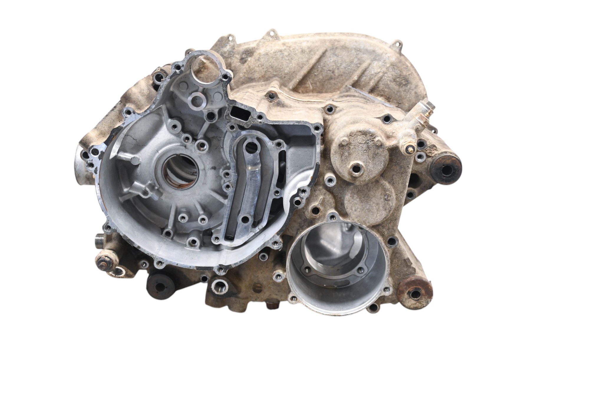 09 Kawasaki Prairie 360 4x4 Crankcase Center Crank Case KVF360