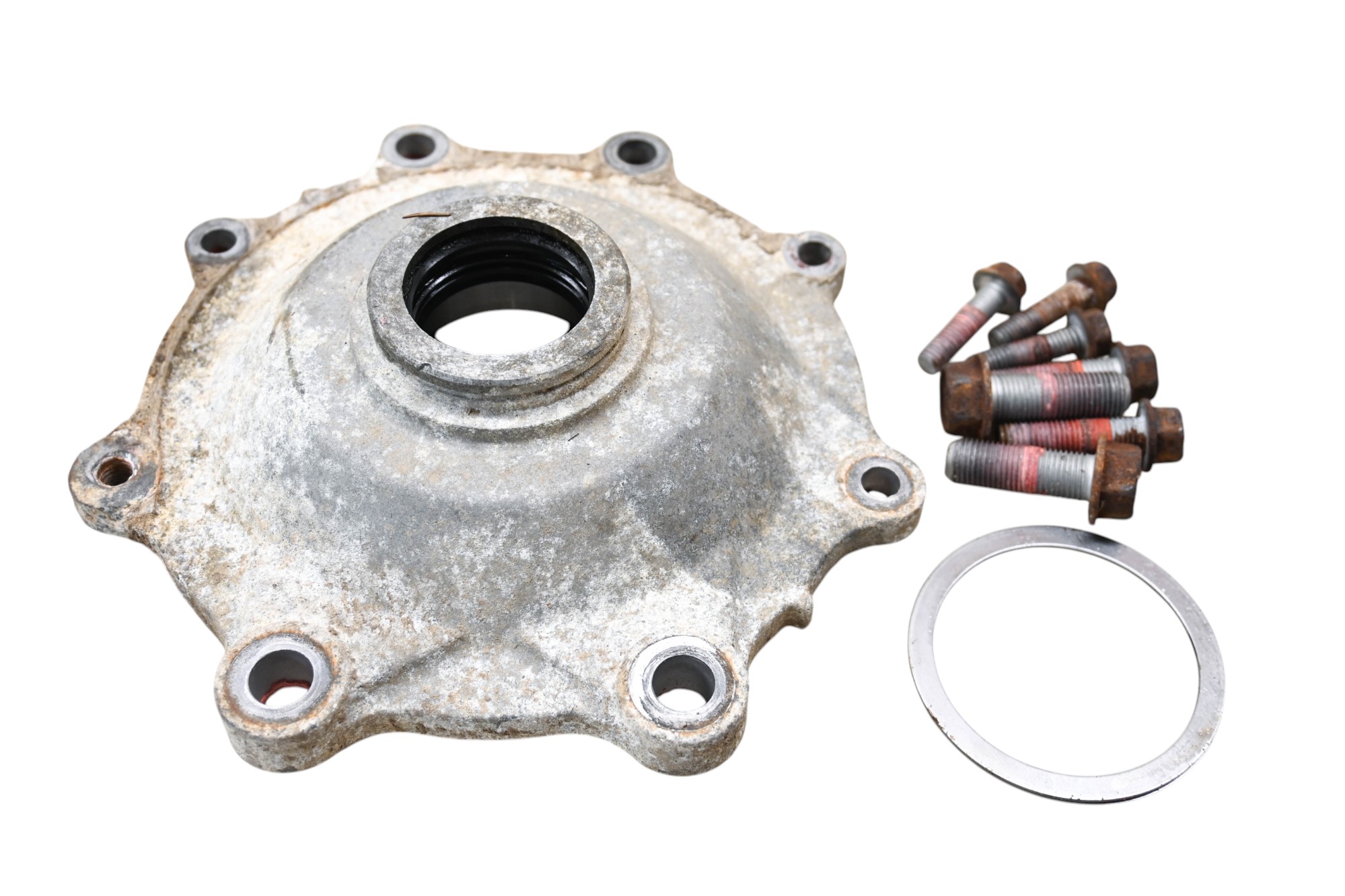 09 Kawasaki Prairie 360 4x4 Rear Differential Housing Cover KVF360