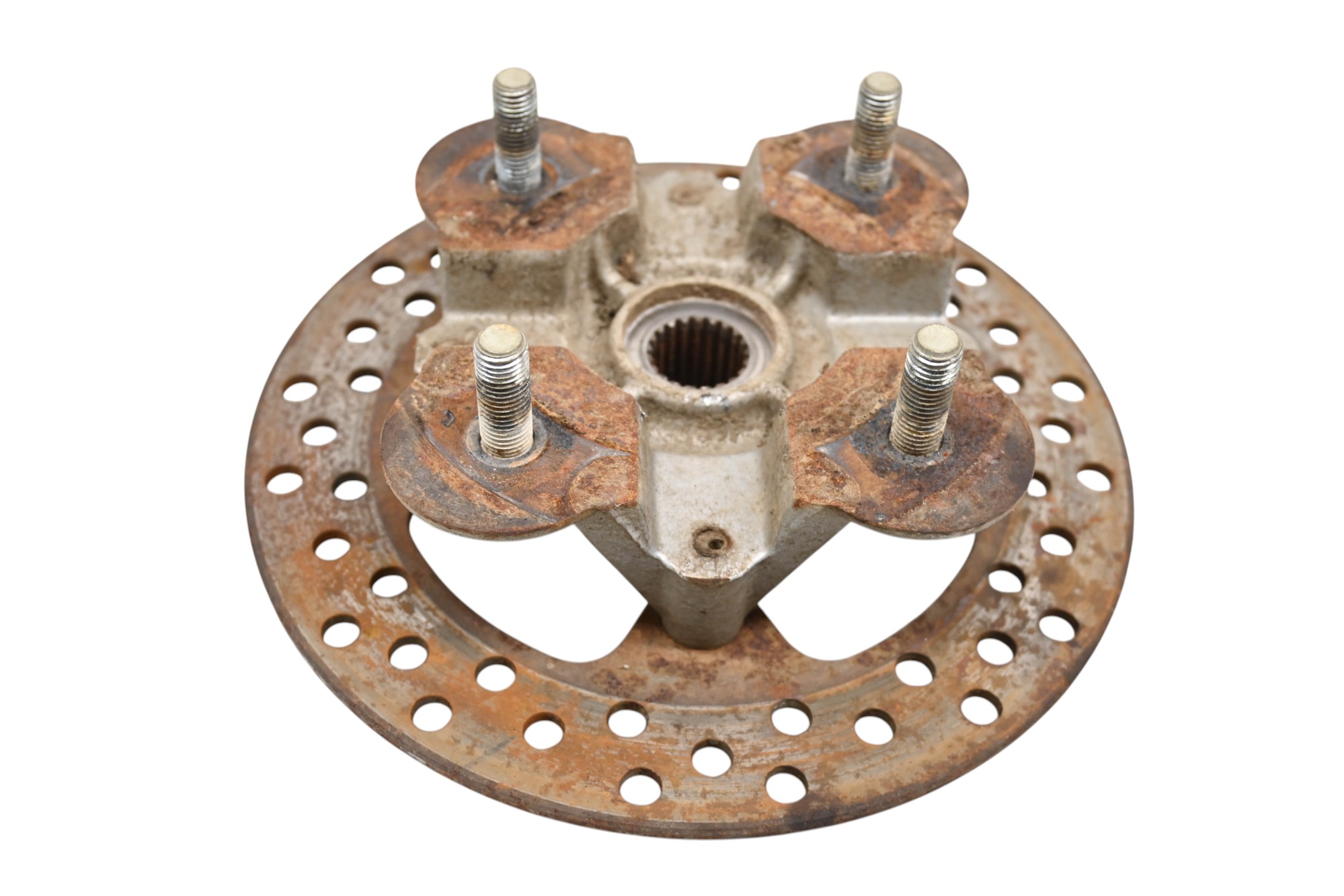 05 Kawasaki Brute Force 750 4x4i Front Wheel Hub & Rotor Left Or Right KVF750