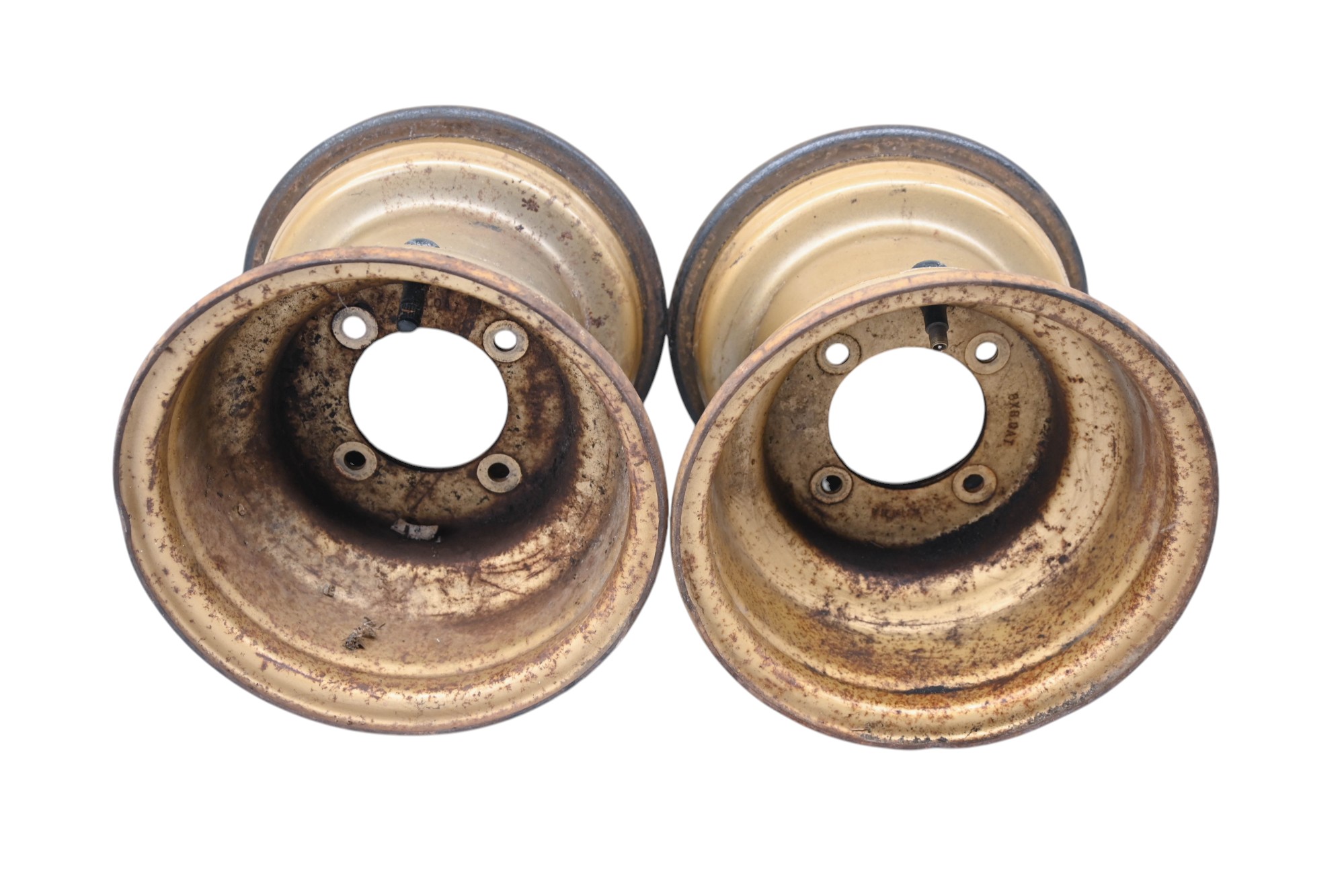 85 Honda ATC125M Rear Wheels Rims 8X8 4/100