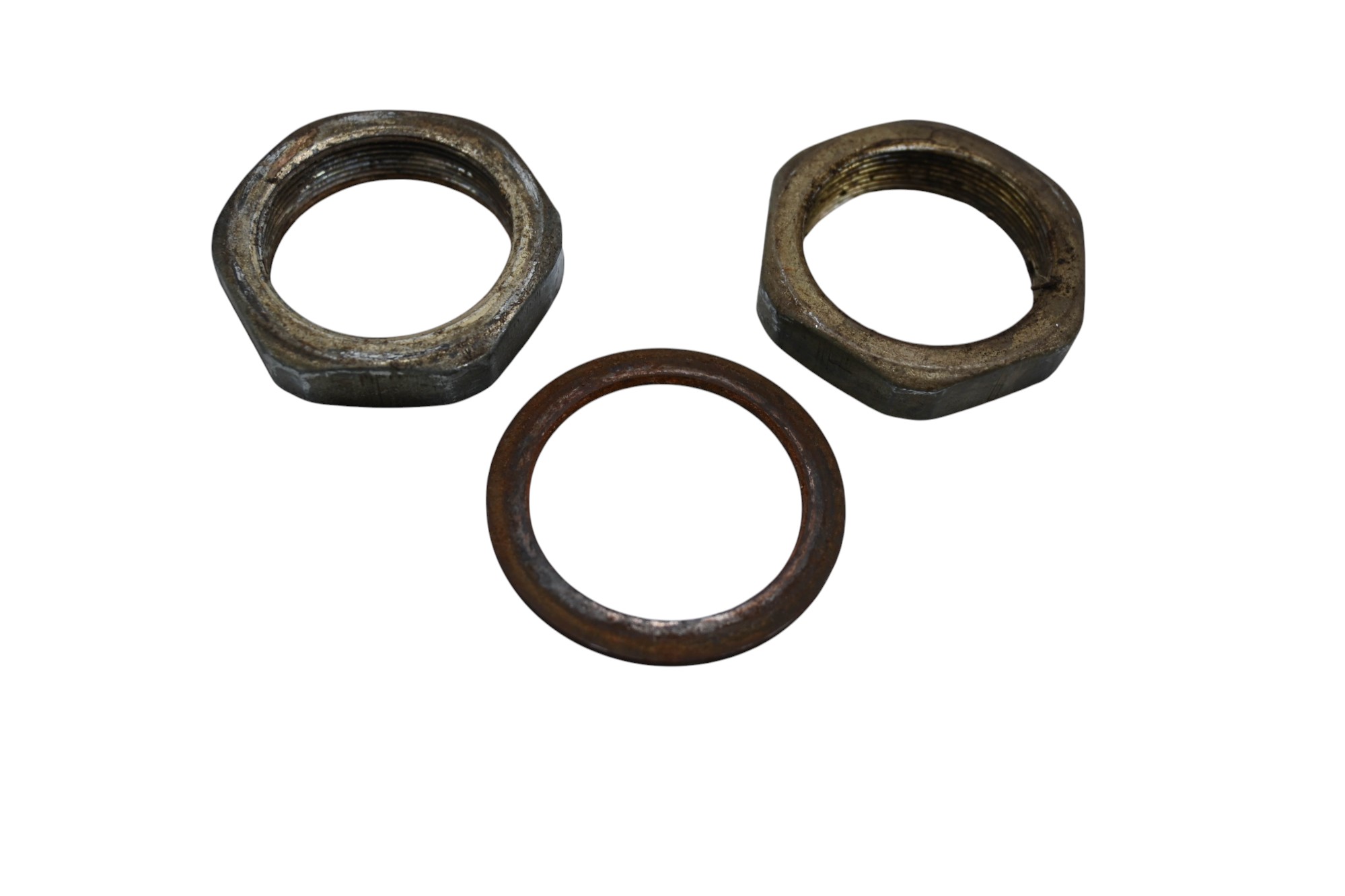85 Honda ATC125M Rear Axle Nuts