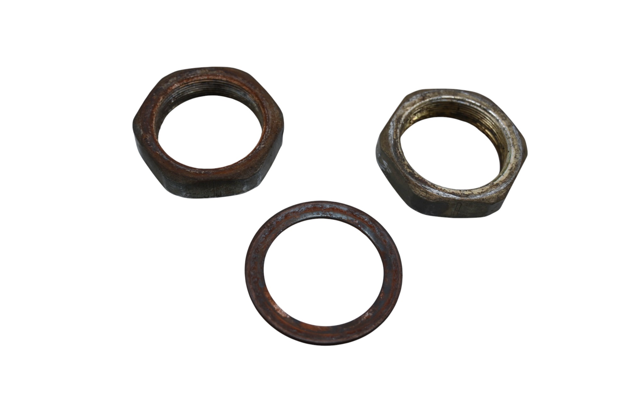 85 Honda ATC125M Rear Axle Nuts