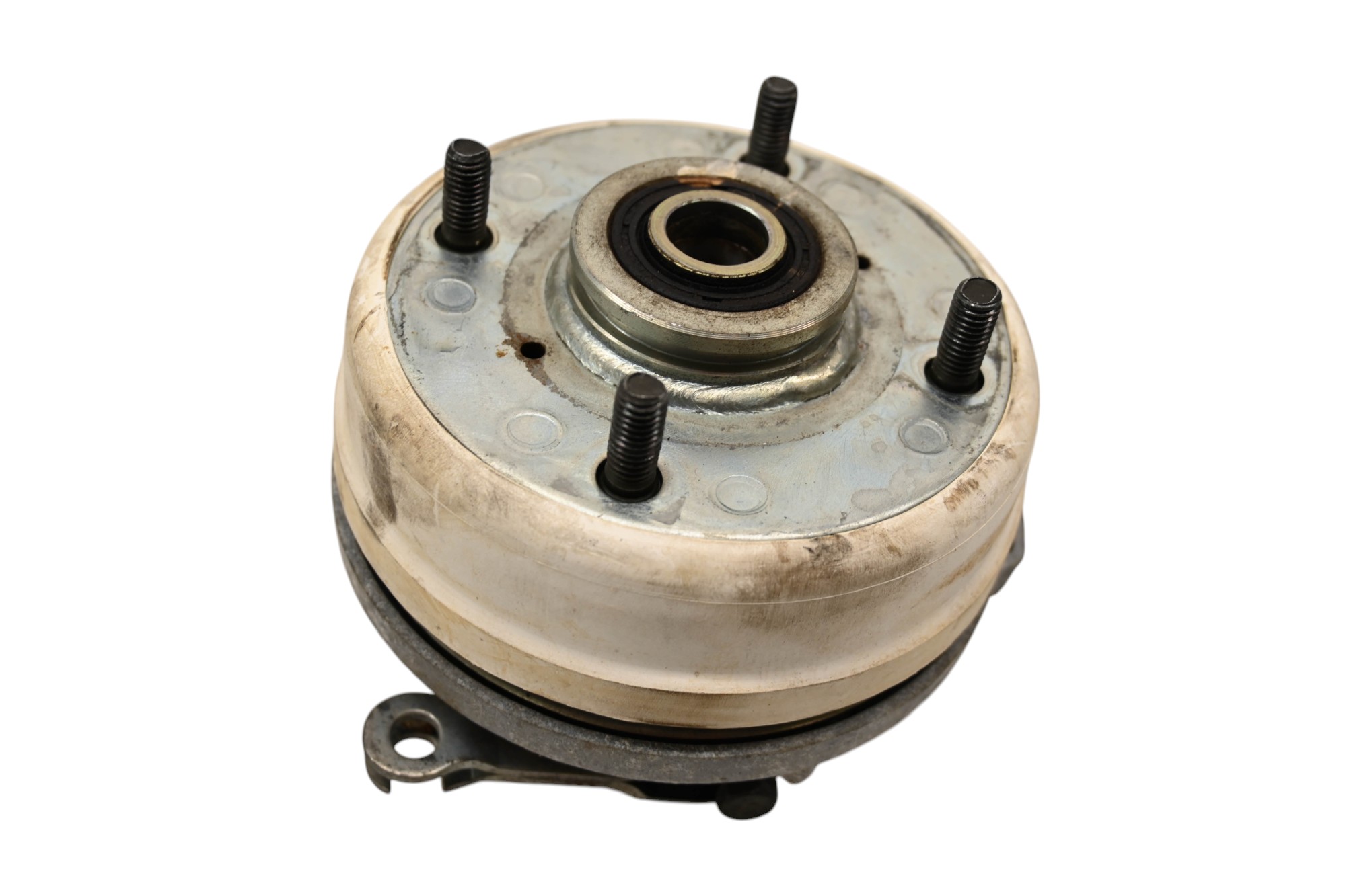 04 Yamaha Raptor 50 Front Left Brake Drum Plate Assembly YFM50