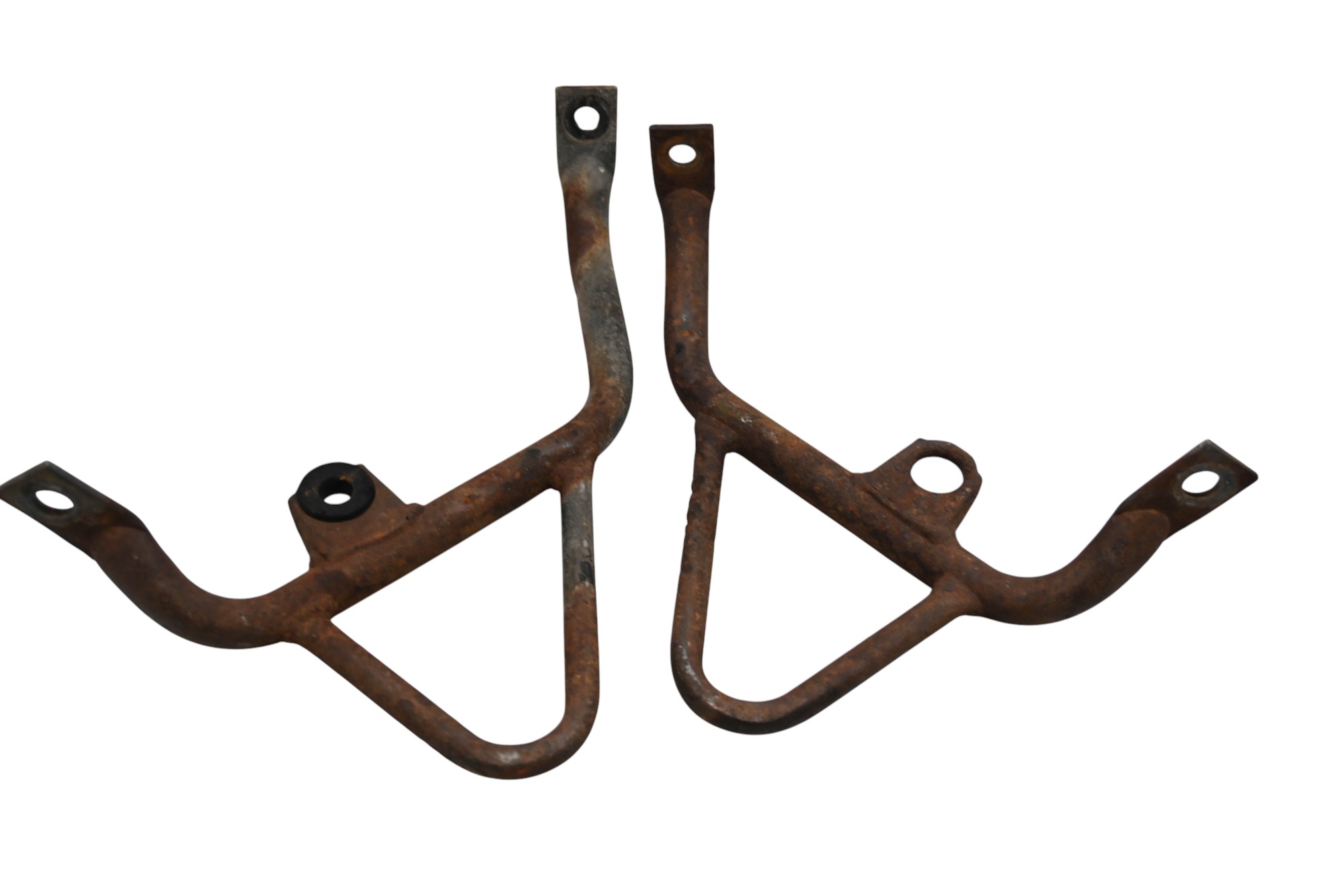 85 Yamaha Badger 80 Rear Fender Stay Brackets YFM80