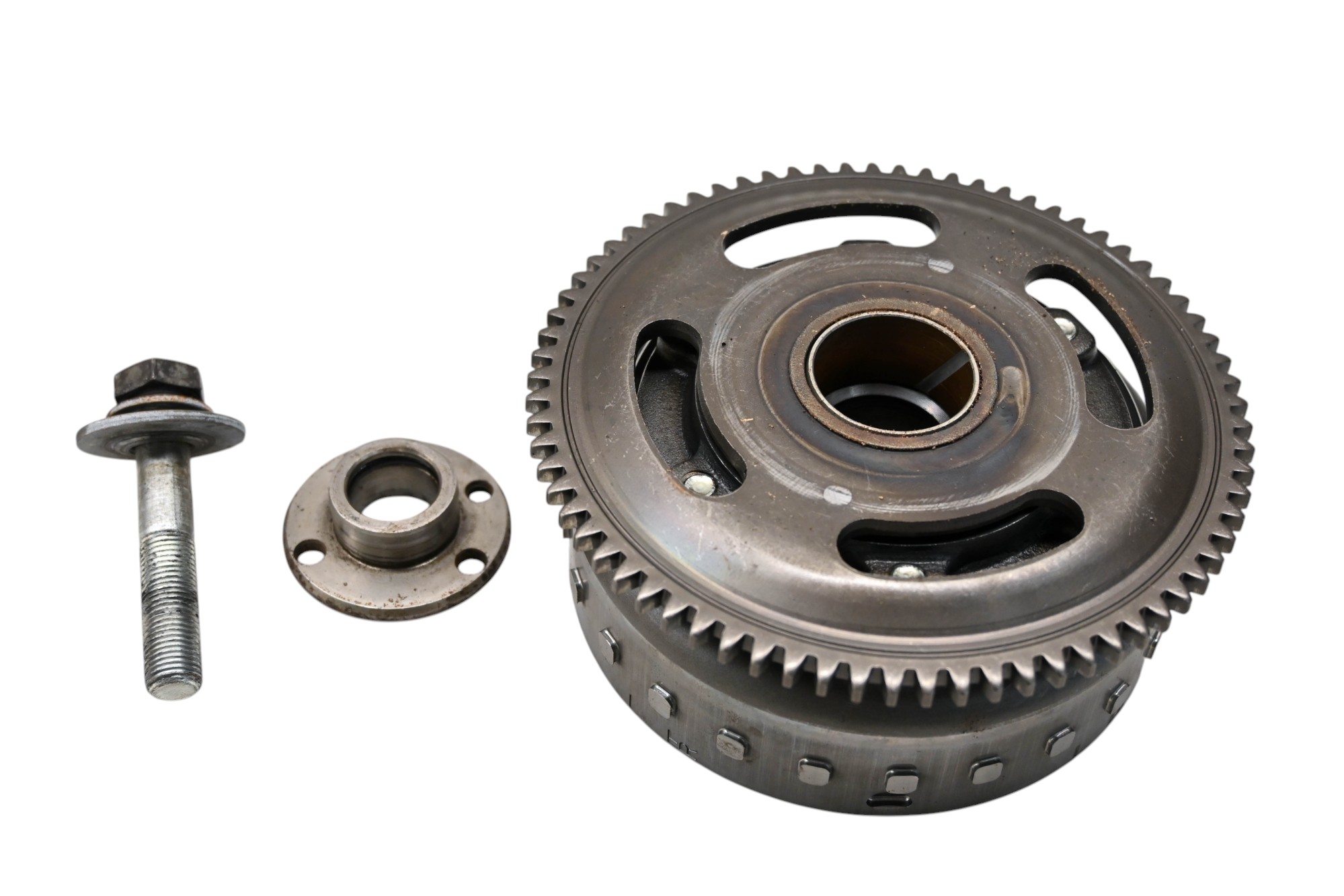 09 Kawasaki Brute Force 750 4x4i Flywheel Starter Clutch Bearing & Gear KVF750