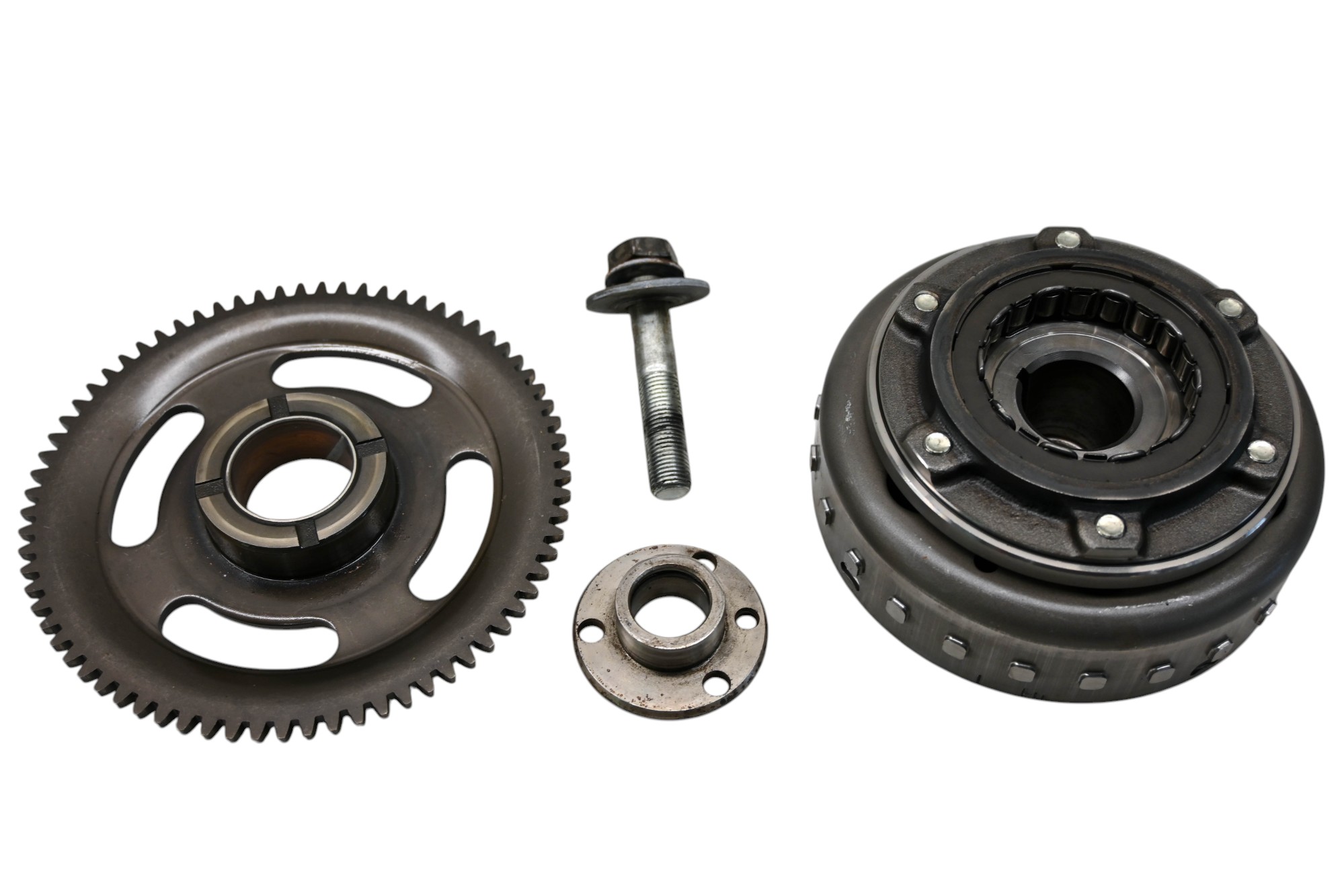 09 Kawasaki Brute Force 750 4x4i Flywheel Starter Clutch Bearing & Gear KVF750