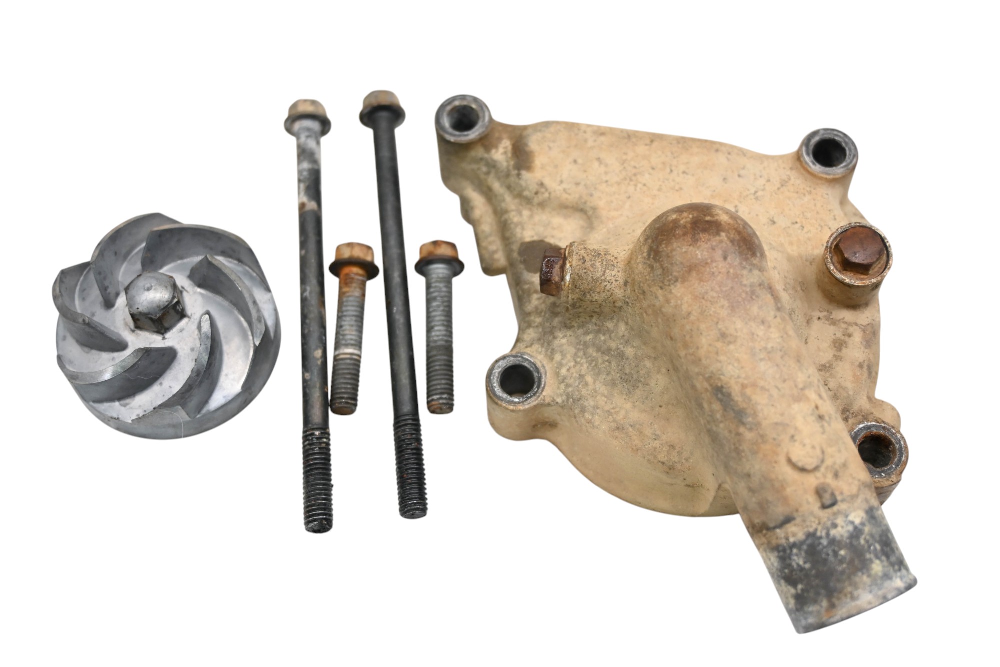 09 Kawasaki Brute Force 750 4x4i Water Pump Cover & Impeller KVF750