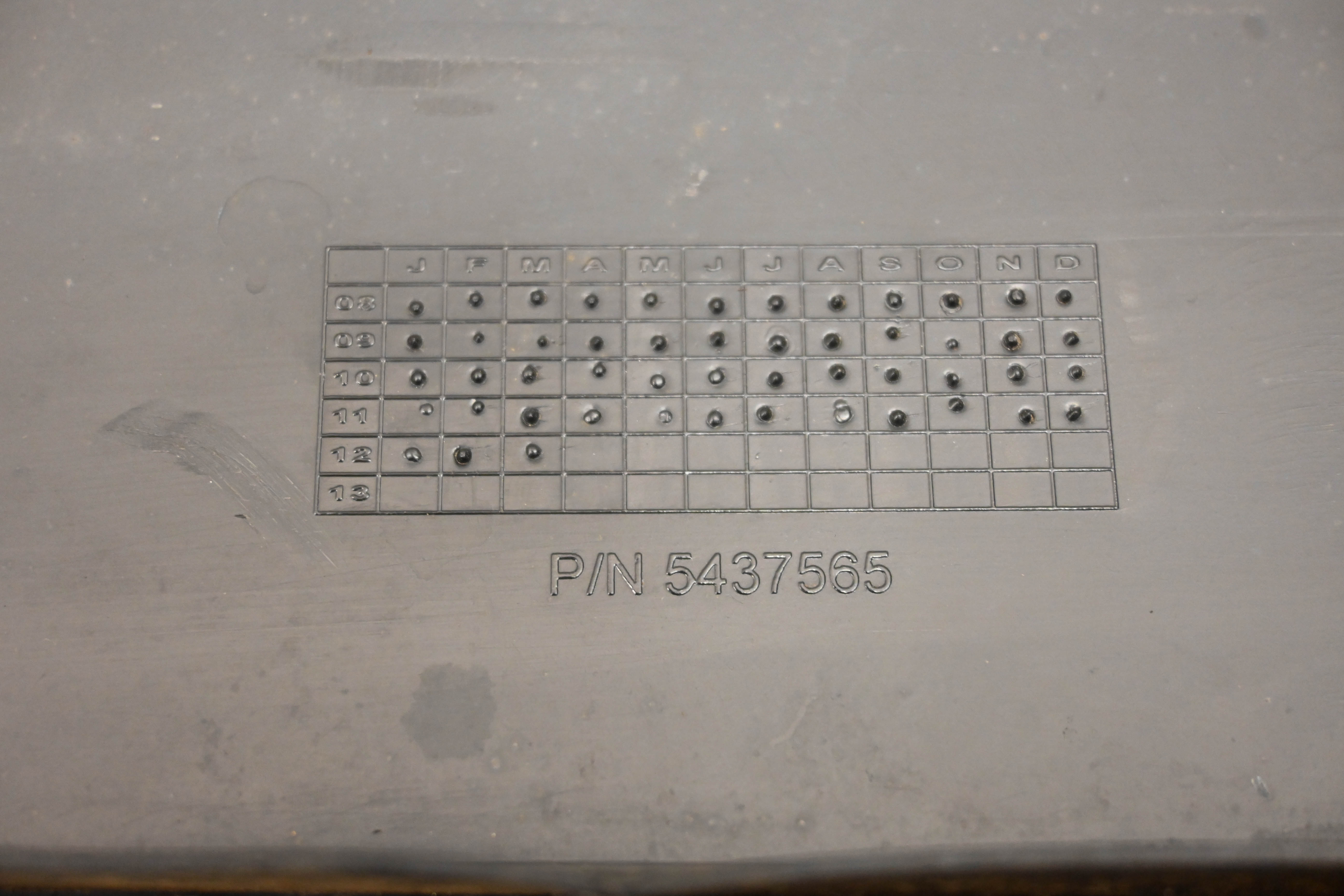 09 Polaris Ranger 500 4x4 Outer Tail Gate Panel