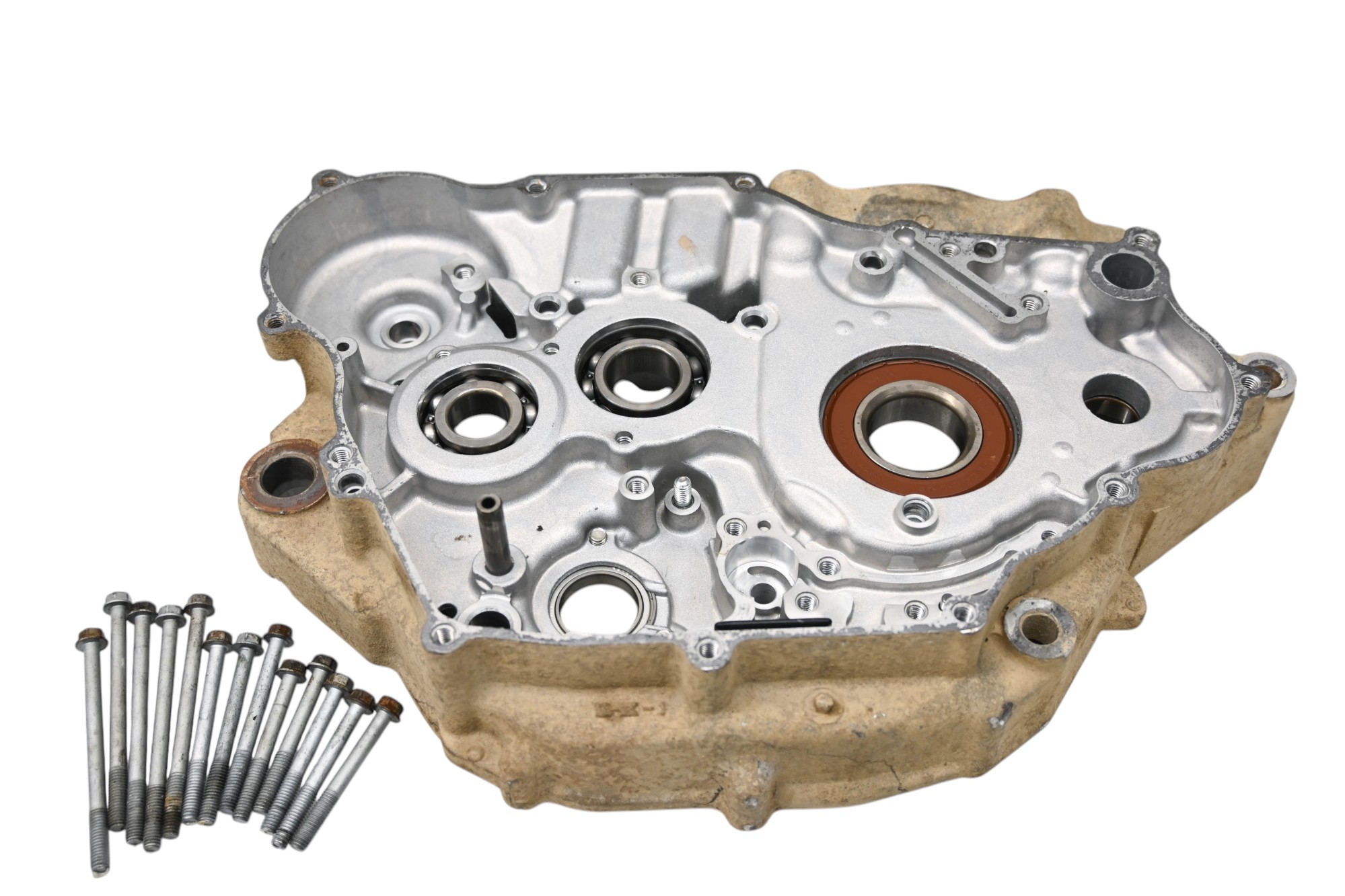 09 Kawasaki KFX450R Right Crankcase Center Half Crank Case