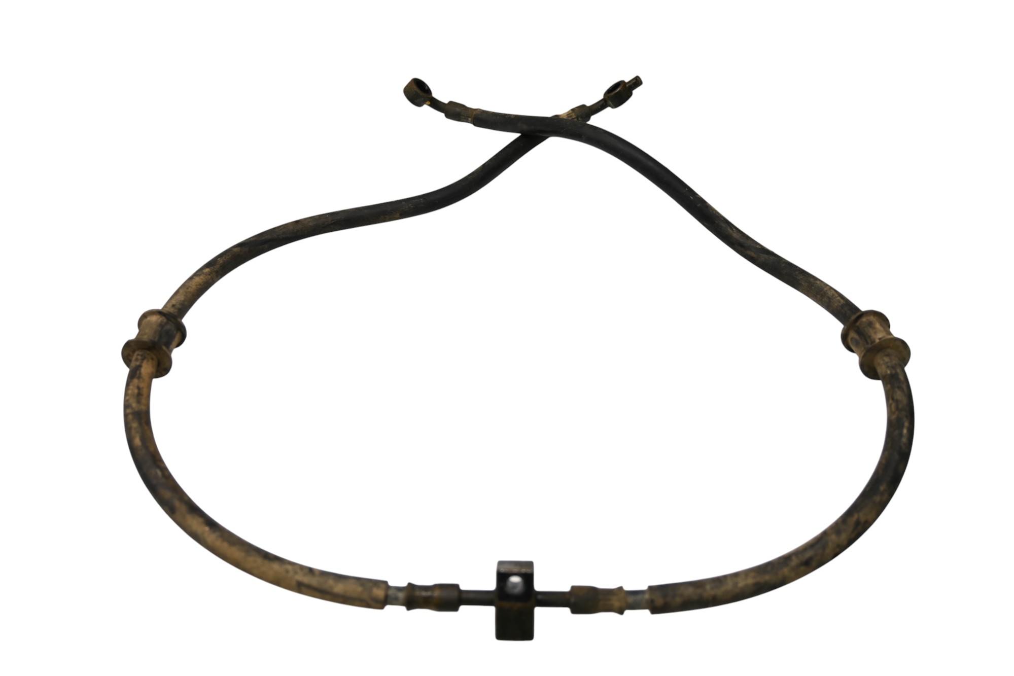 09 Kawasaki KFX450R Front Brake Line Lower