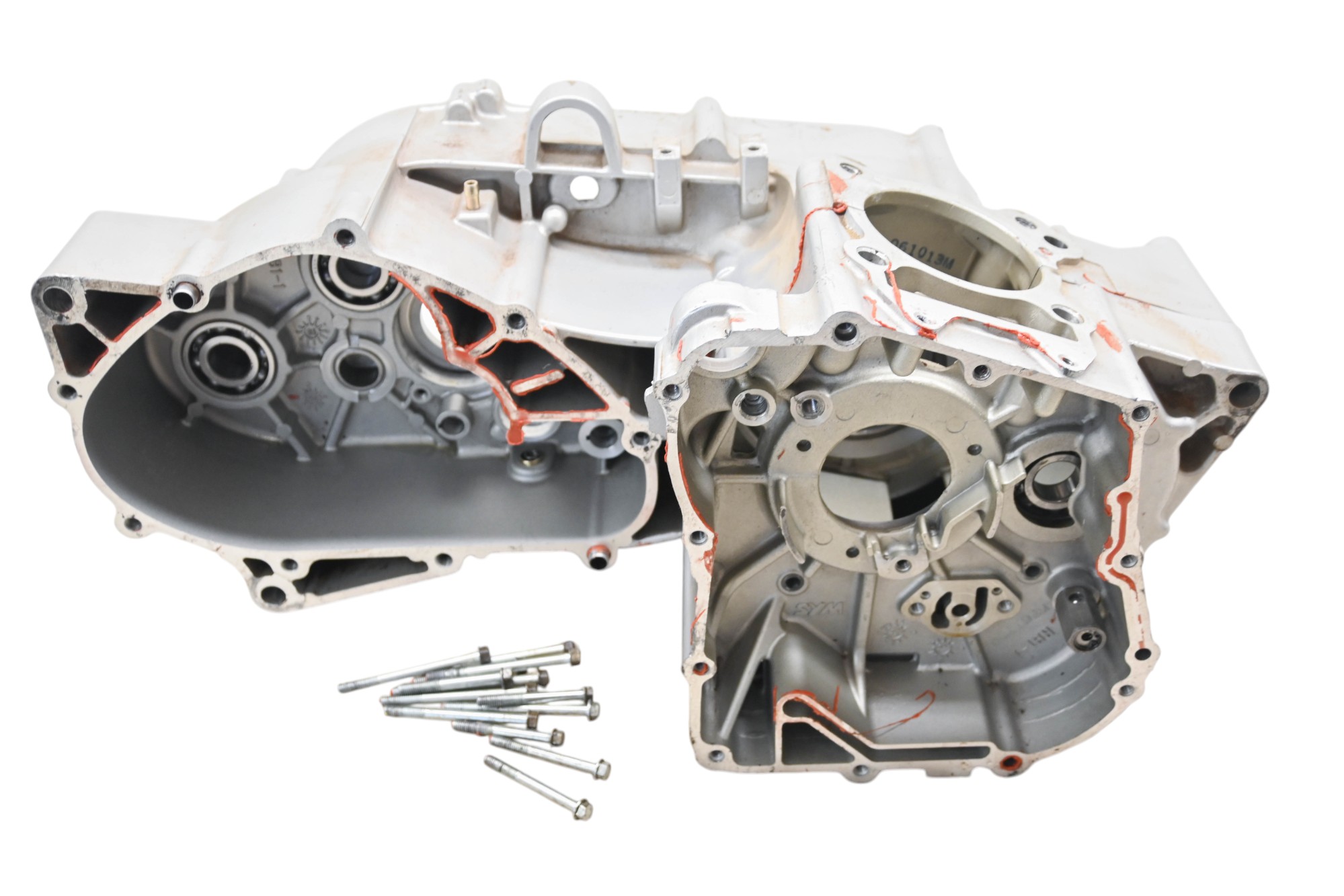 06 Can-Am DS250 2x4 Crankcase Center Crank Case