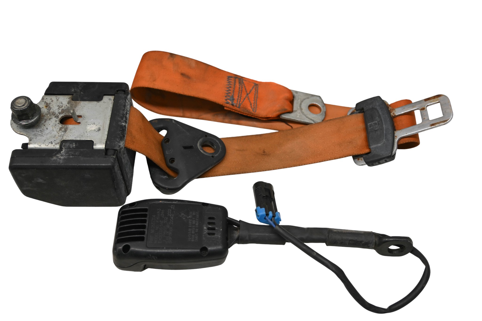 22 Polaris PRO XD Mid-Size Drivers Side Seat Belt Assembly