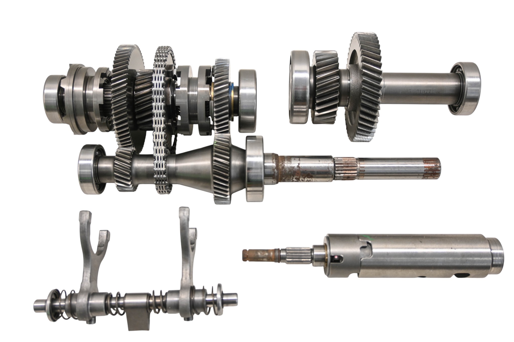 22 Polaris PRO XD Mid-Size Transmission Shift Forks & Drum