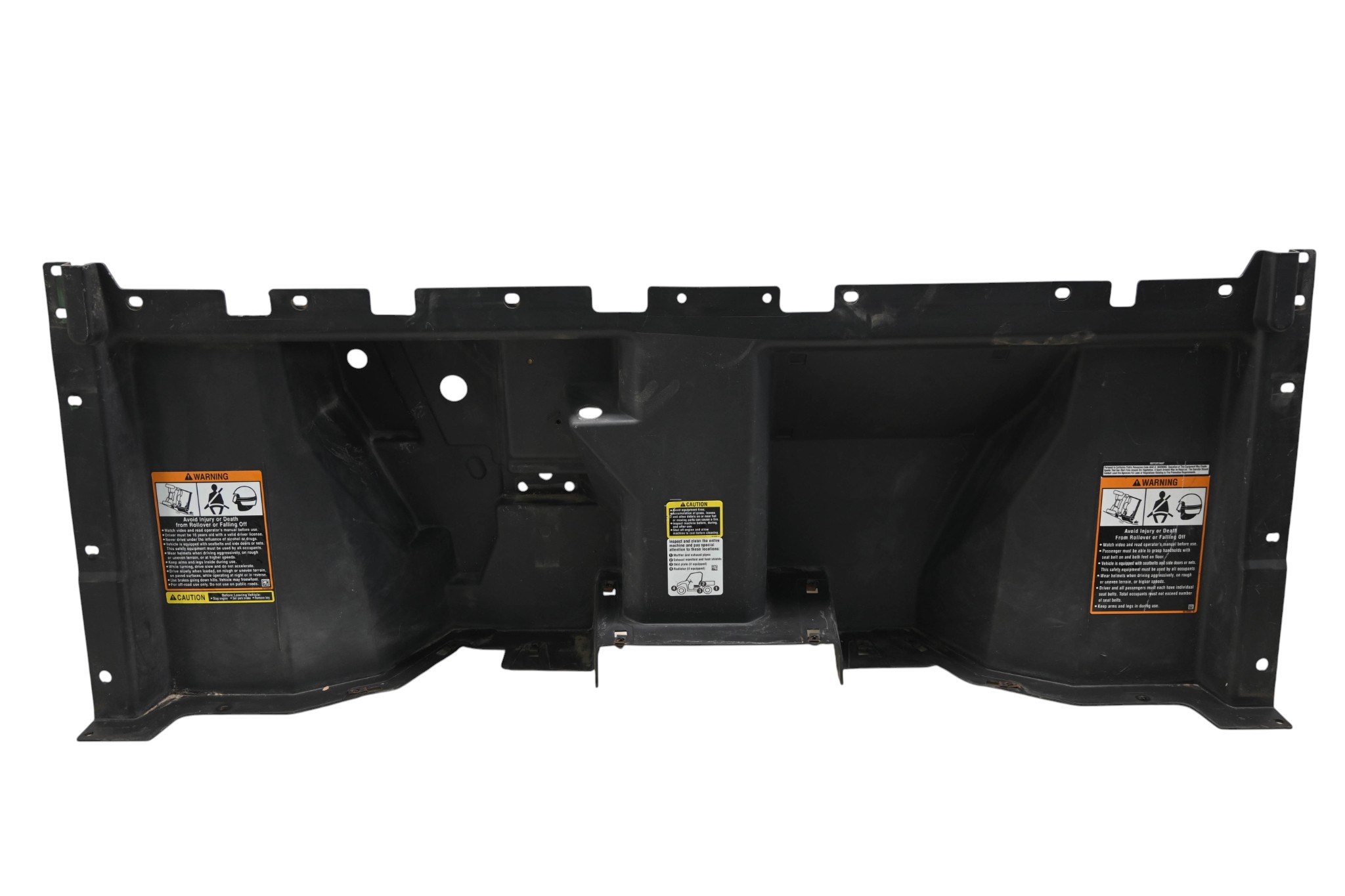 19 John Deere Gator XUV835E Front Lower Instrument Panel Closeout