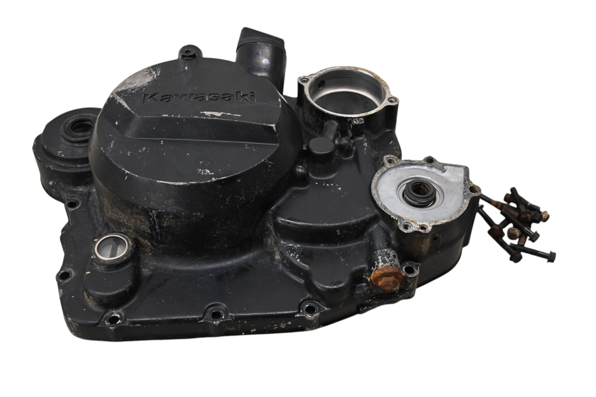 90 Kawasaki Mojave 250 2x4 Clutch Cover KSF250