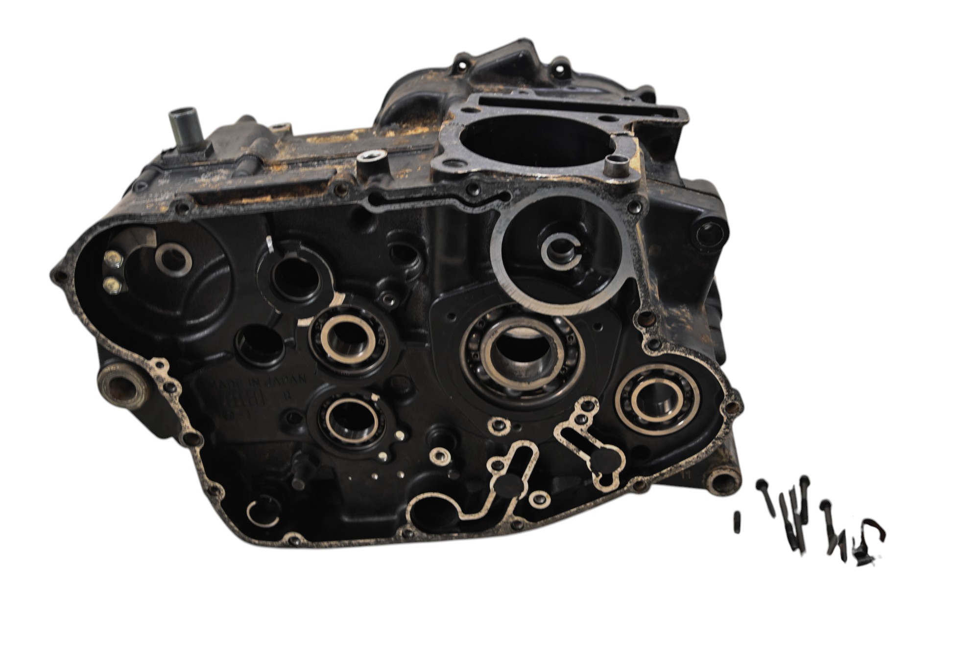 90 Kawasaki Mojave 250 2x4 Crankcase Center Crank Case KSF250