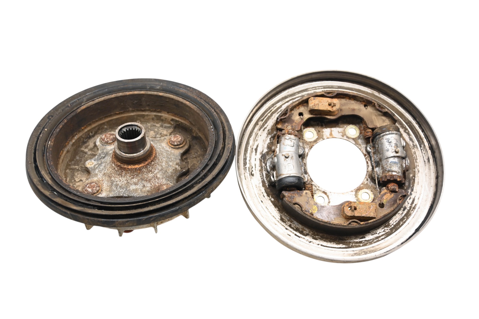 03 Honda Rincon 650 4x4 Front Left Brake Drum TRX650FA