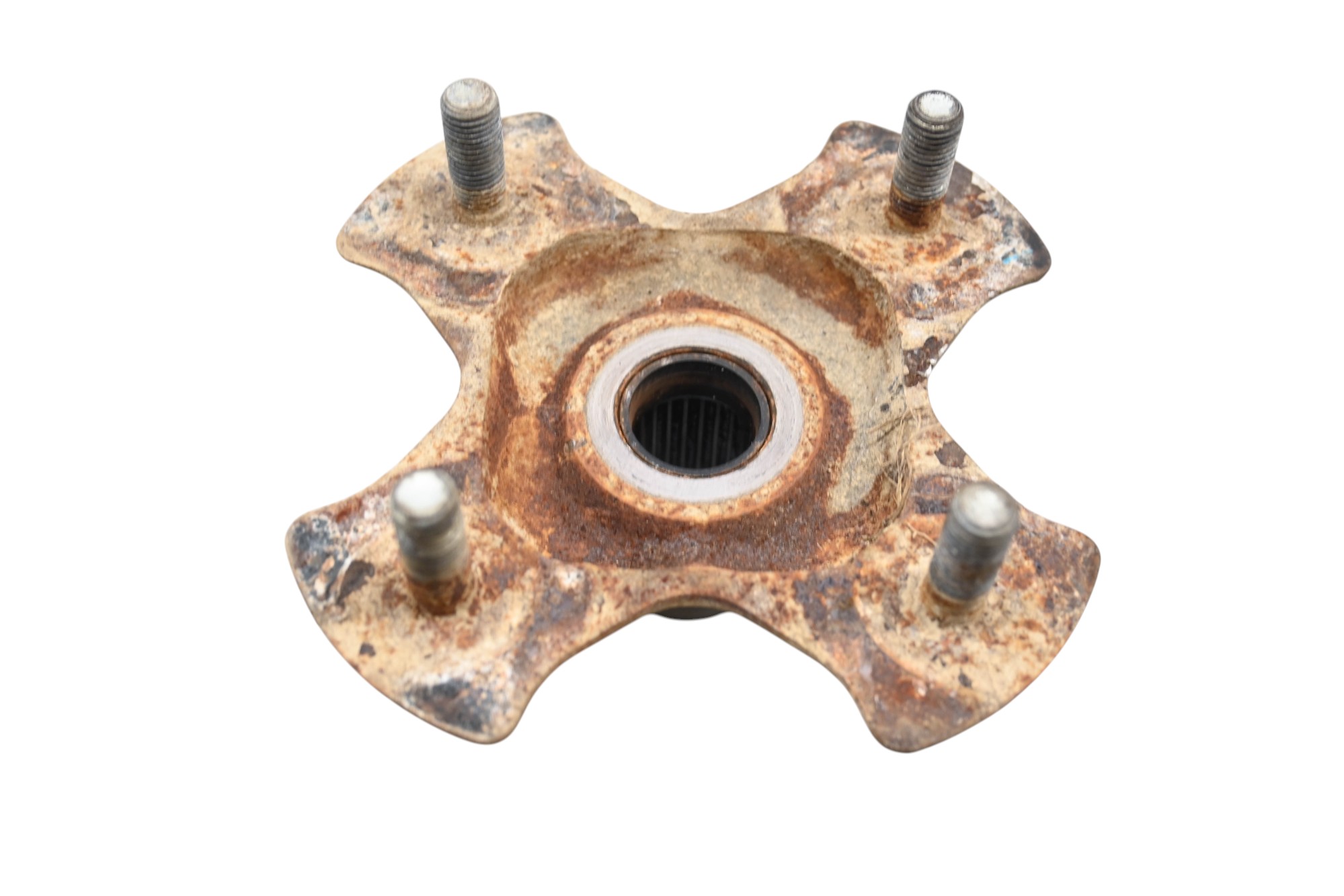 03 Honda Rincon 650 4x4 Rear Wheel Hub & Rotor Left Or Right TRX650FA
