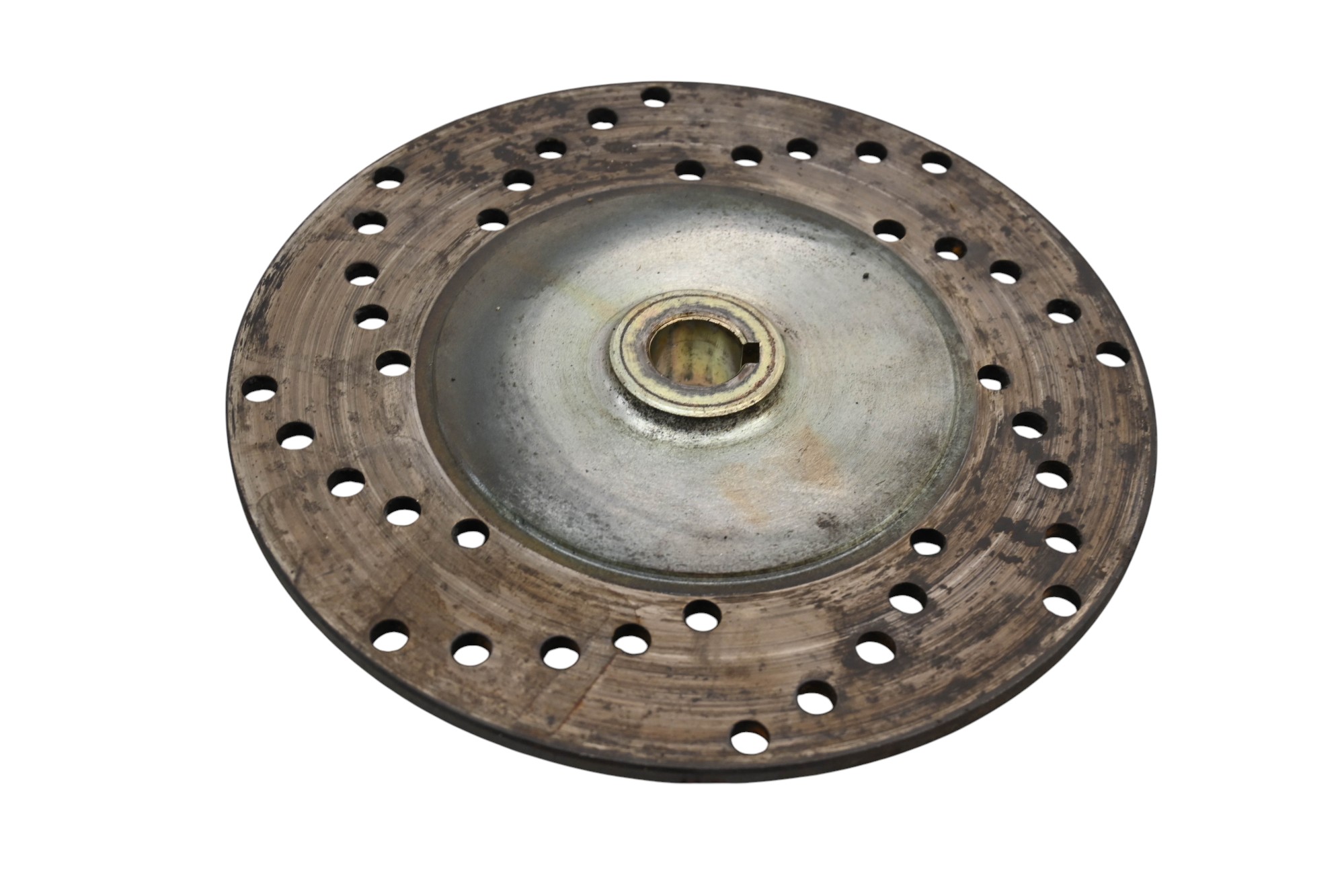SHOP Has light wear from use. Comes as pictured. Was removed from a running 2005 Arctic Cat T660 Turbo with 6425 miles and 306 hours. ###### pictures # 05 Arctic Cat T660 Turbo Rear Brake Rotor Disc ![