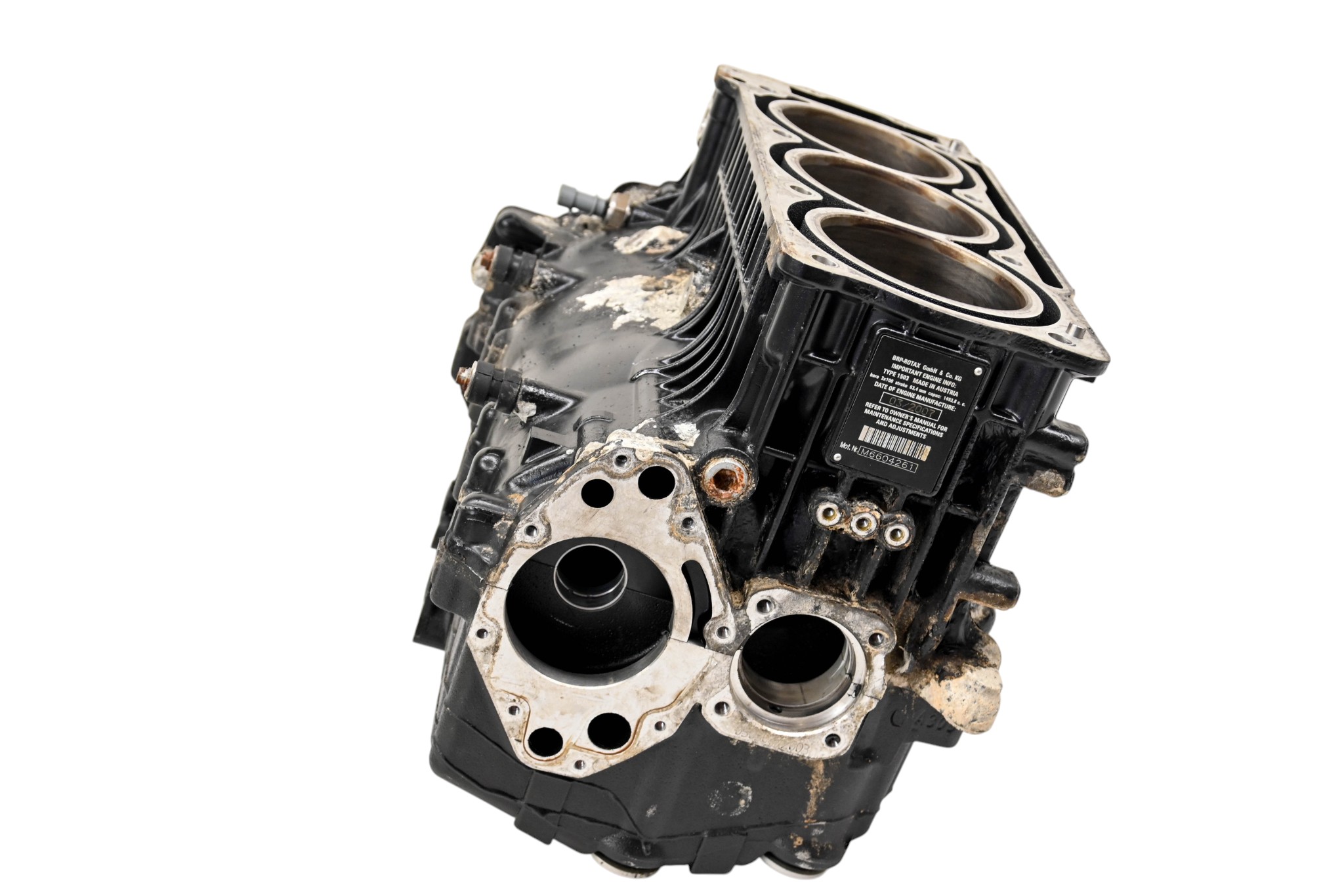 07 Sea-Doo GTX 4TEC Crankcase Center Crank Case & Cylinders