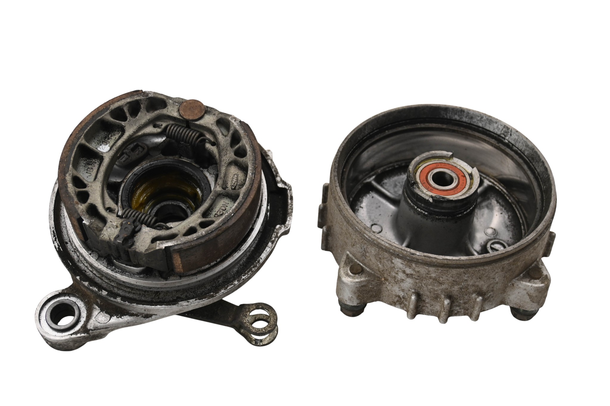 87 Honda Elite 150 Front Brake Drum Hub Assembly CH150