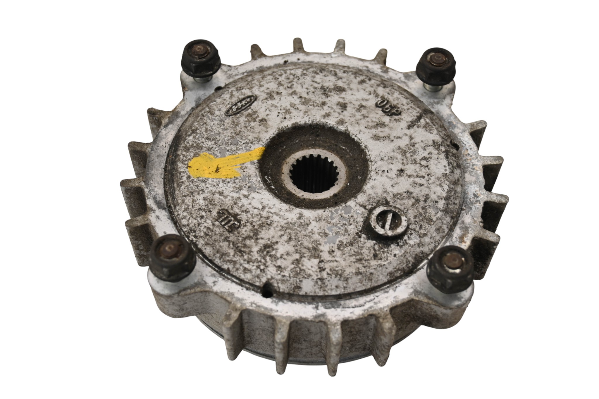 87 Honda Elite 150 Rear Brake Drum Hub CH150