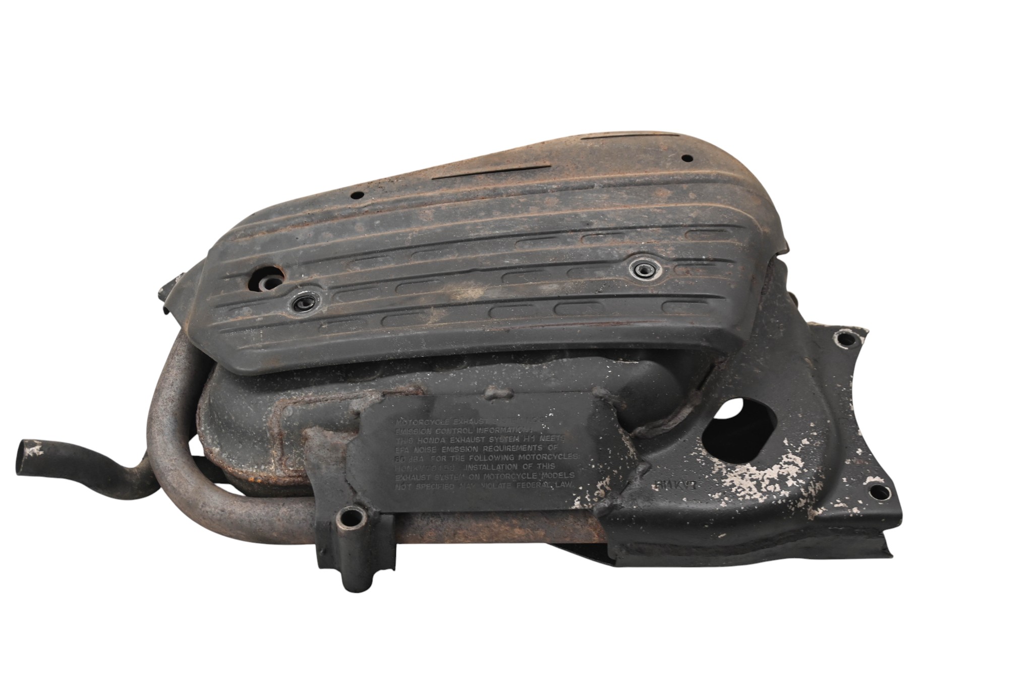 87 Honda Elite 150 Muffler Exhaust Pipe CH150