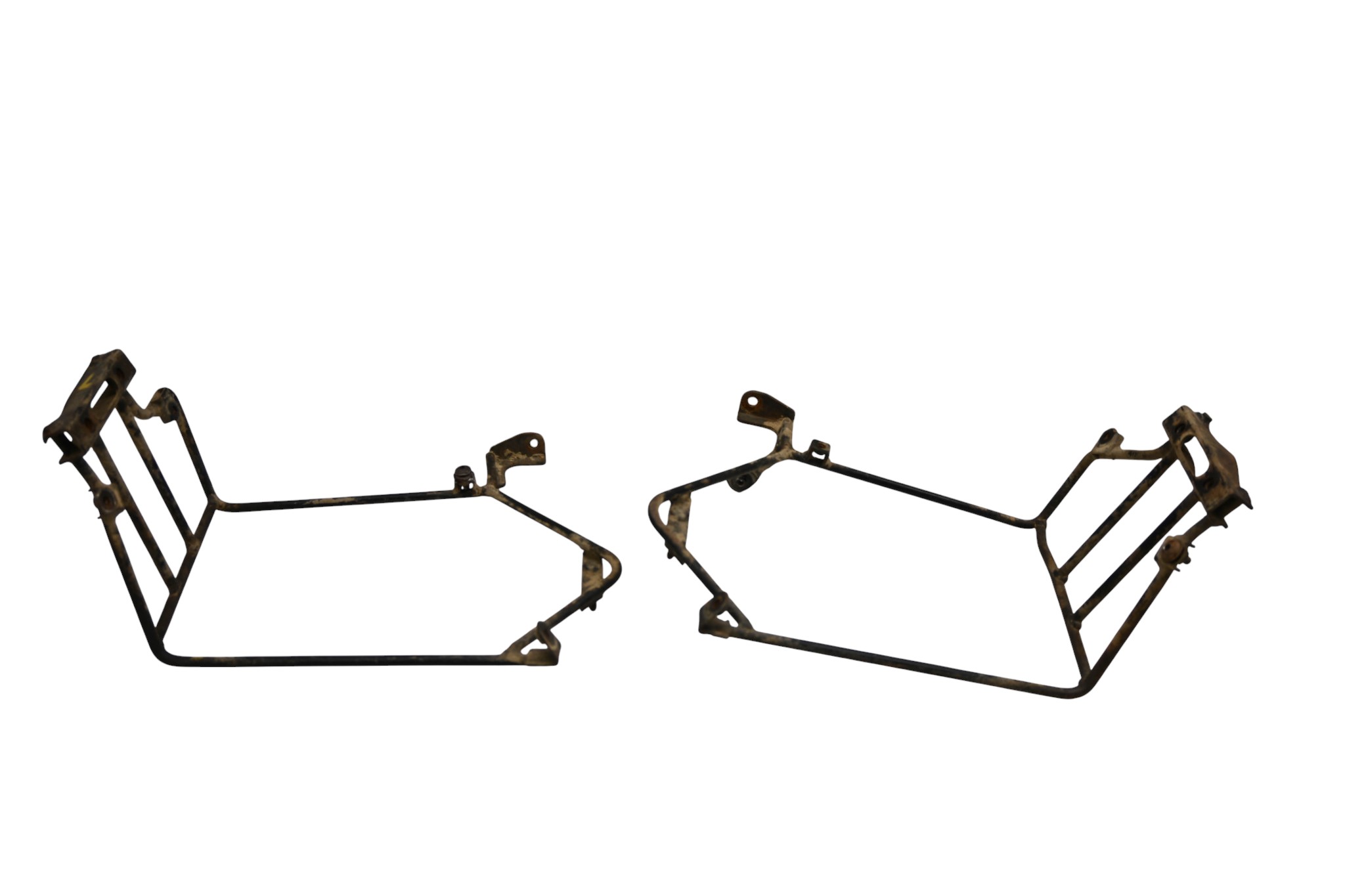 06 Arctic Cat DVX250 2x4 Left & Right Heel Guard Mounting Brackets