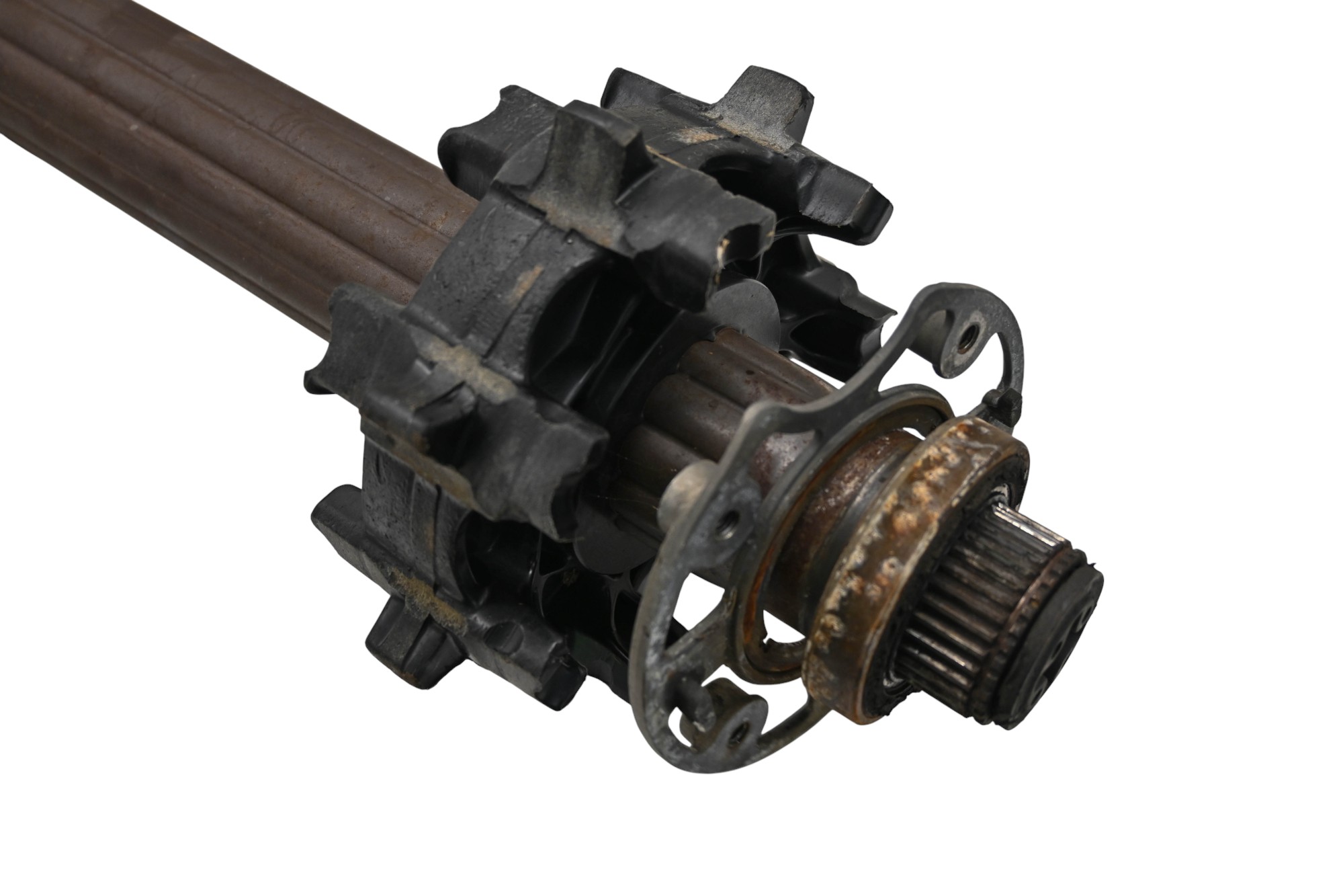 13 Ski-Doo Skandic WT 550F Drive Cog Axle Shaft Assembly