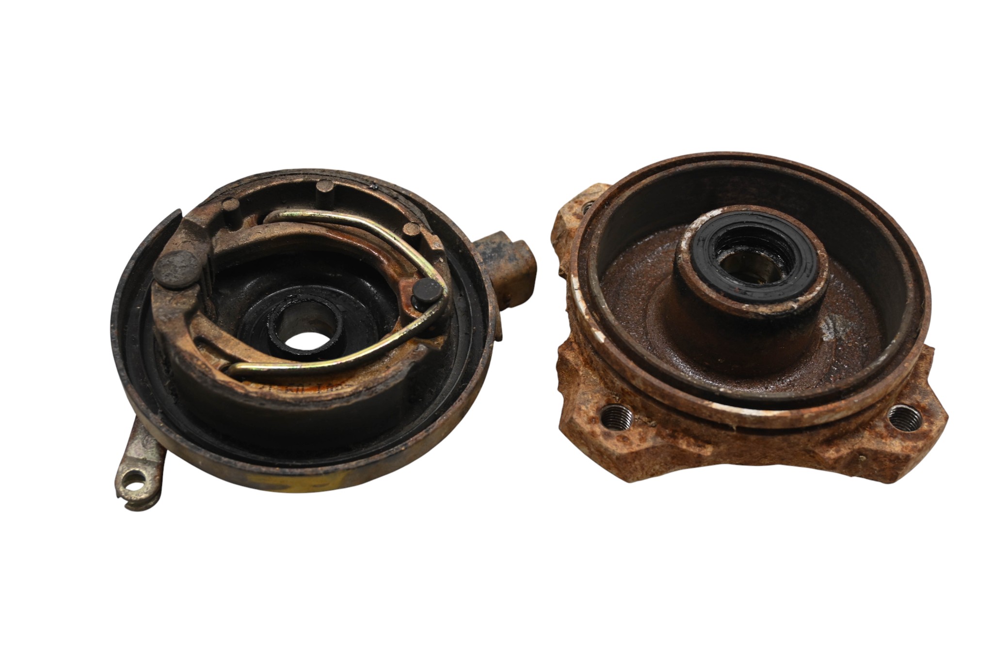 02 Can-Am DS90 4-Stroke Front Right Brake Drum Assembly Bombardier